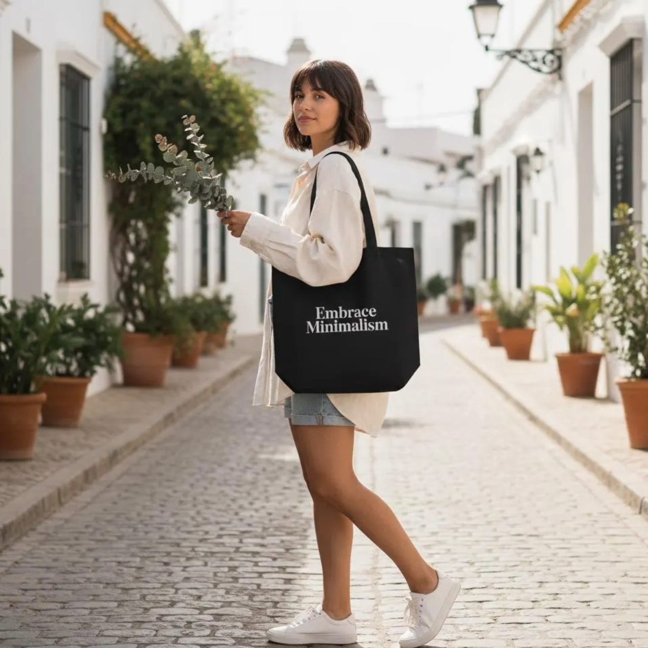 Minimalist Eco Tote Bag product thumbnail image