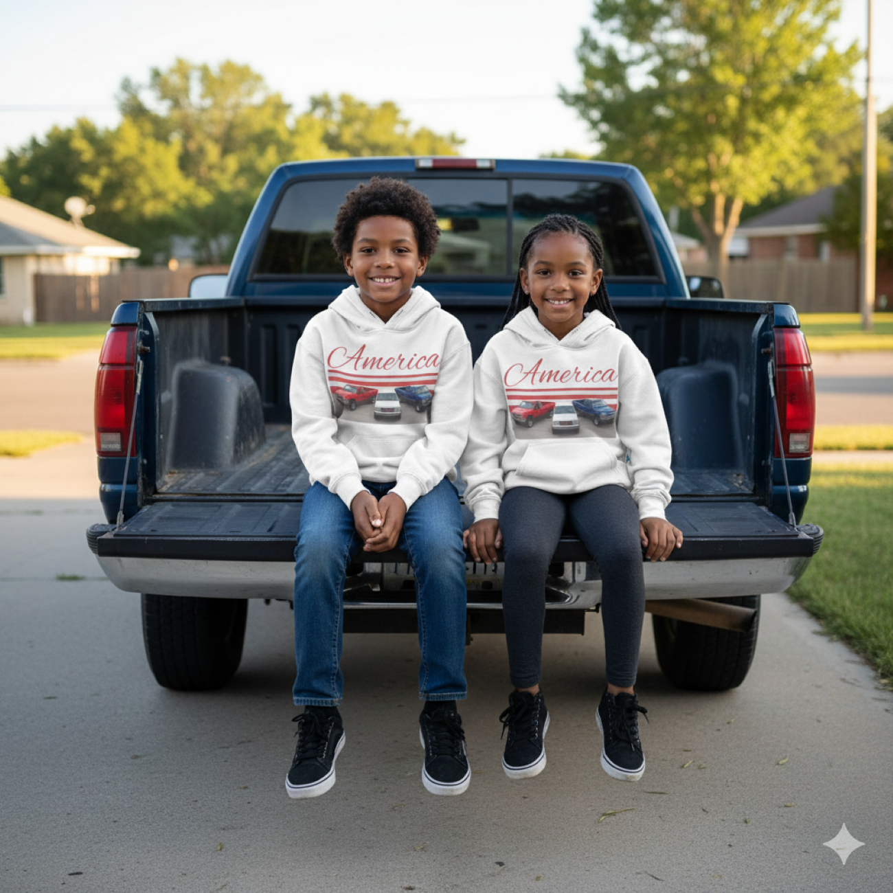 "America" Youth Hoodie  product thumbnail image