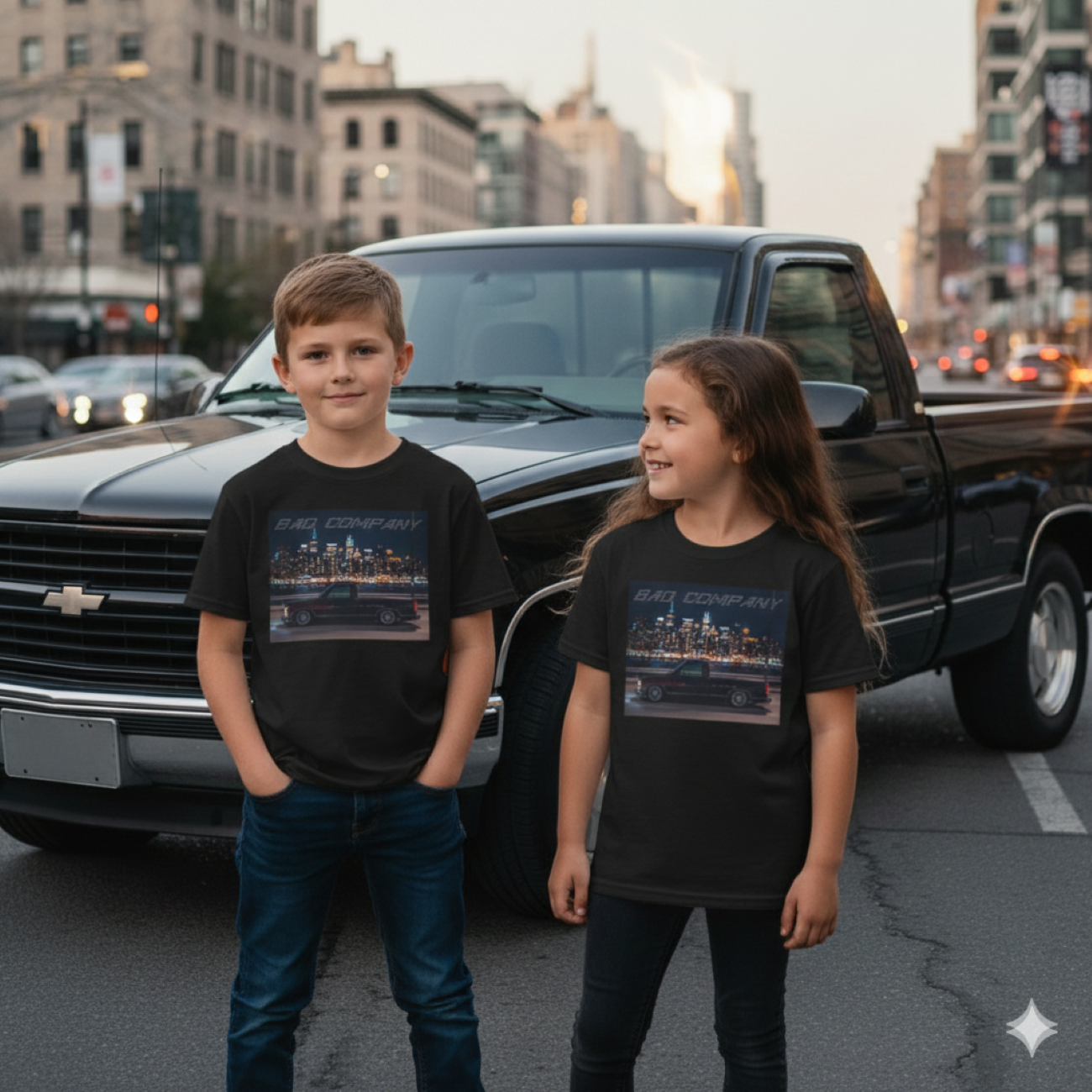 "Bad Company" Youth Tee Shirt product thumbnail image