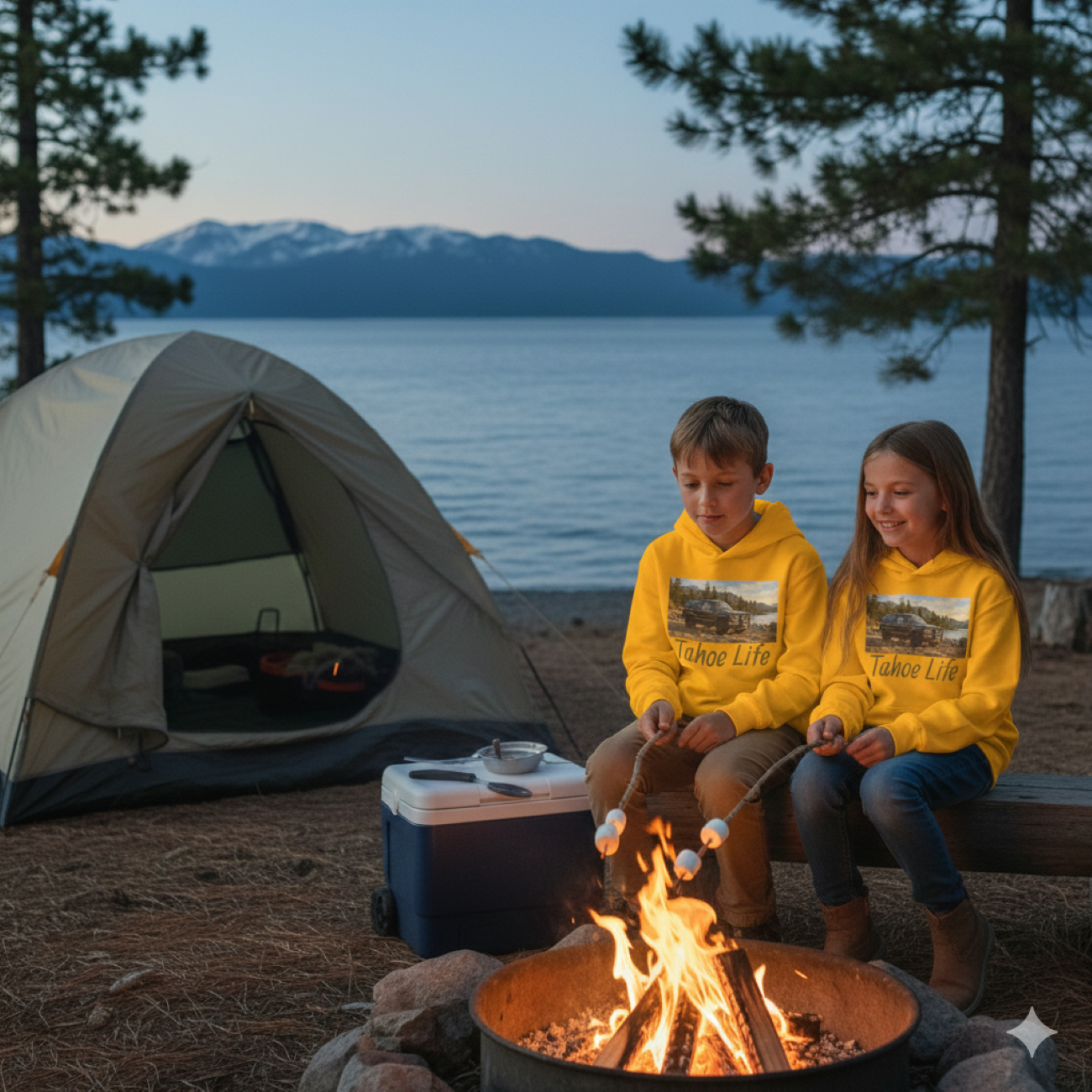 "Tahoe Life" Youth Hoodie product thumbnail image