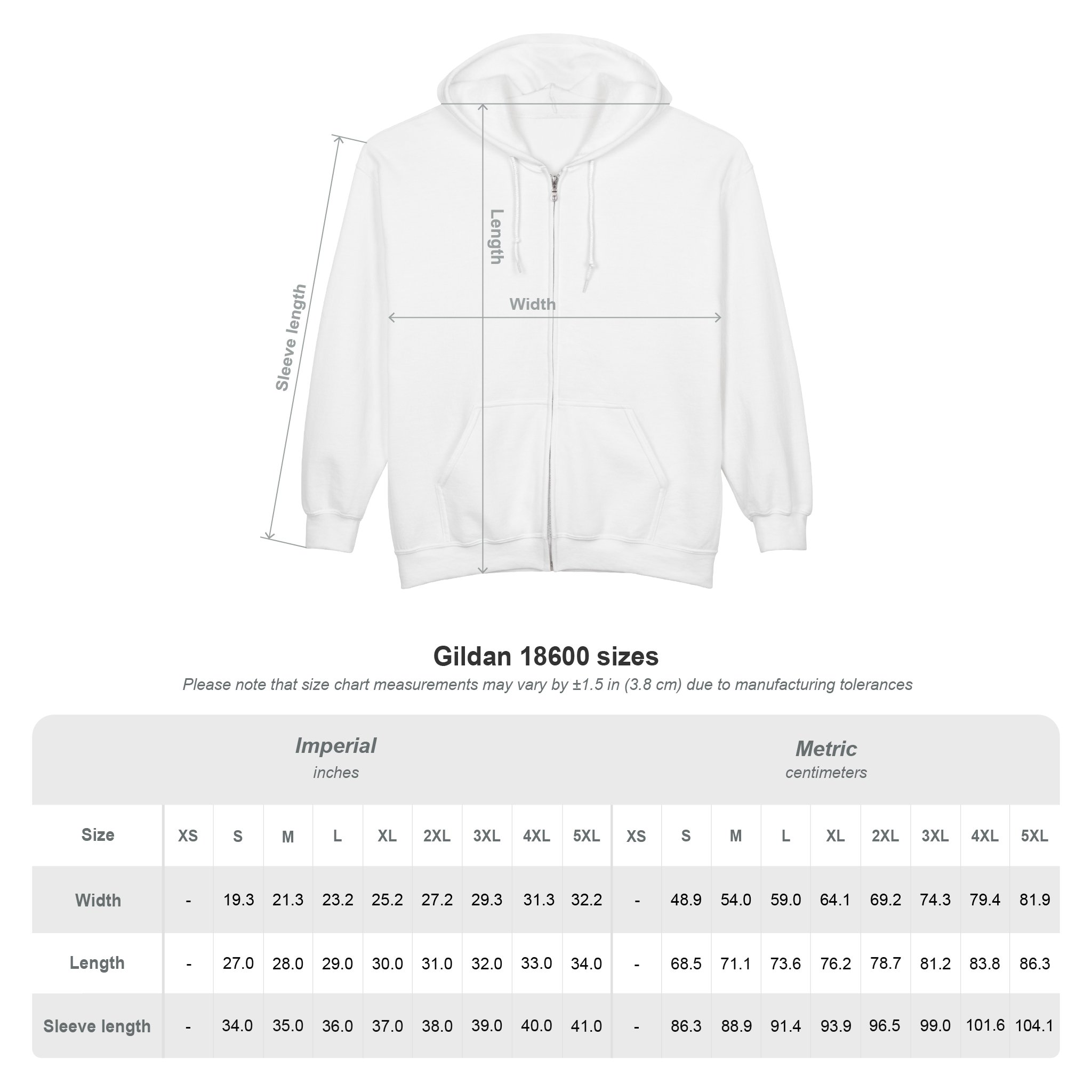 Zip Hoodie — 'REC SGM Material'  Full-Zip Sweatshirt product thumbnail image