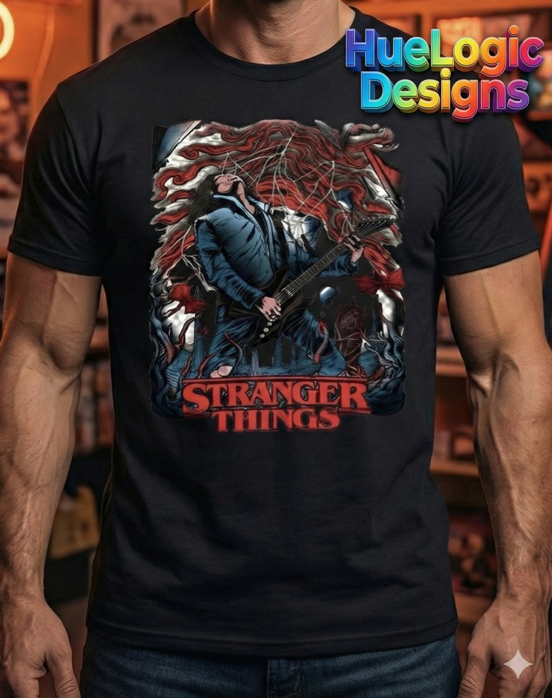 Eddie Munson Stranger Things Hellfire Club Master Of Puppets Rock Shirt
