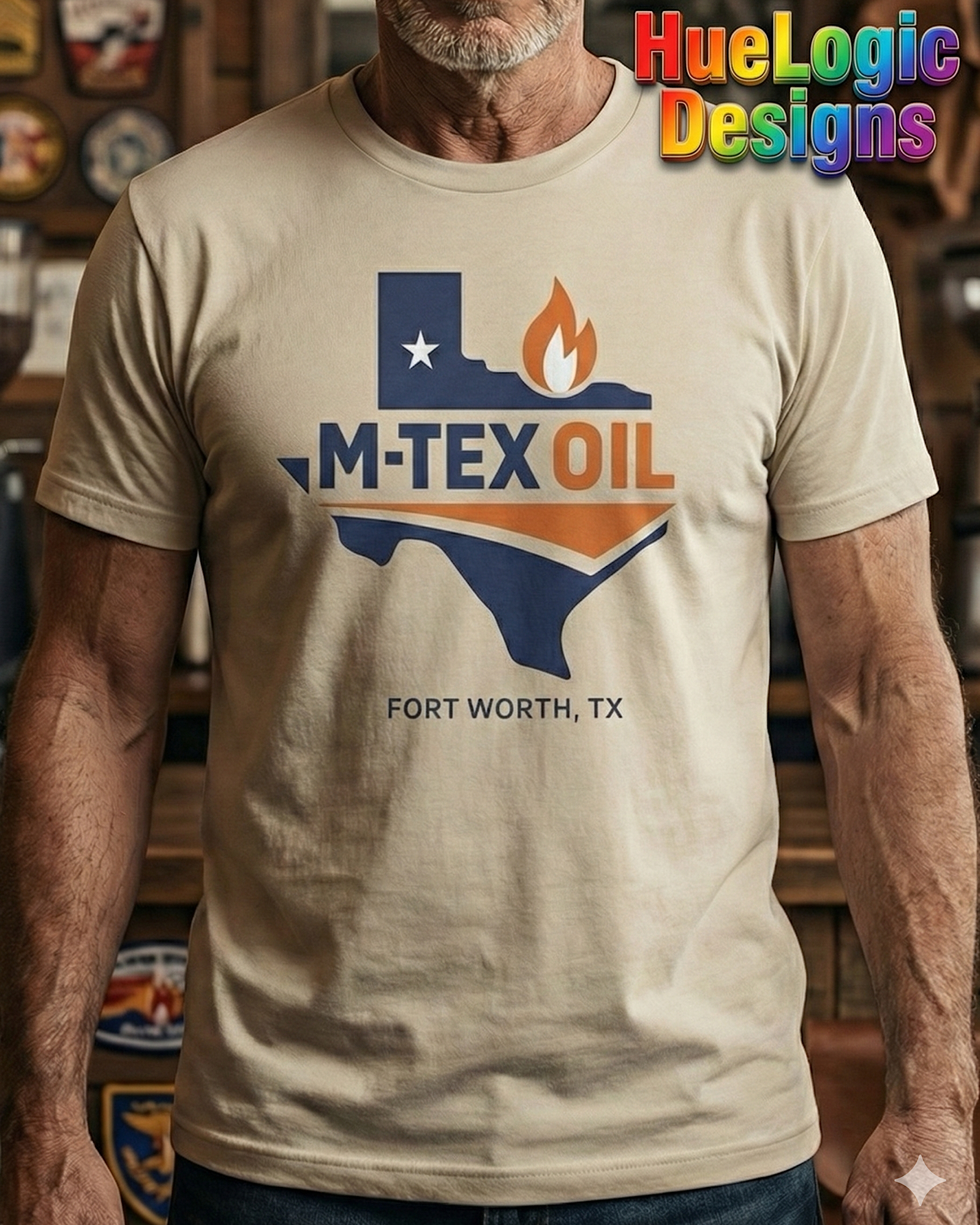 M-TEX Oil Texas logo Tee Landman Tv Show Fort Worth oil & gas Billy Bob Thorton product thumbnail image M-TEX Oil Texas logo Tee Landman Tv Show Fort Worth oil & gas Billy Bob Thorton product thumbnail image