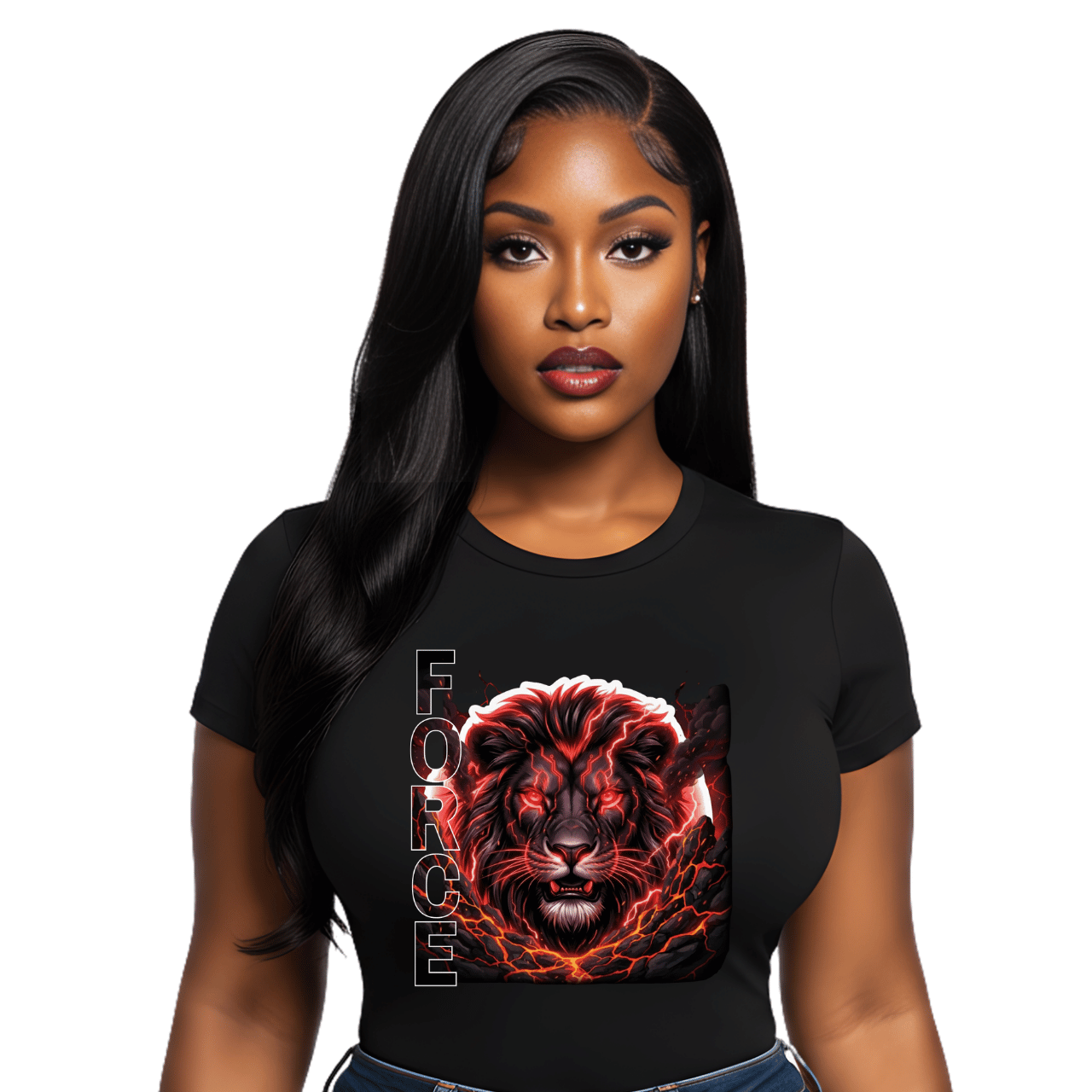 Lion Force Graphic T‑Shirt