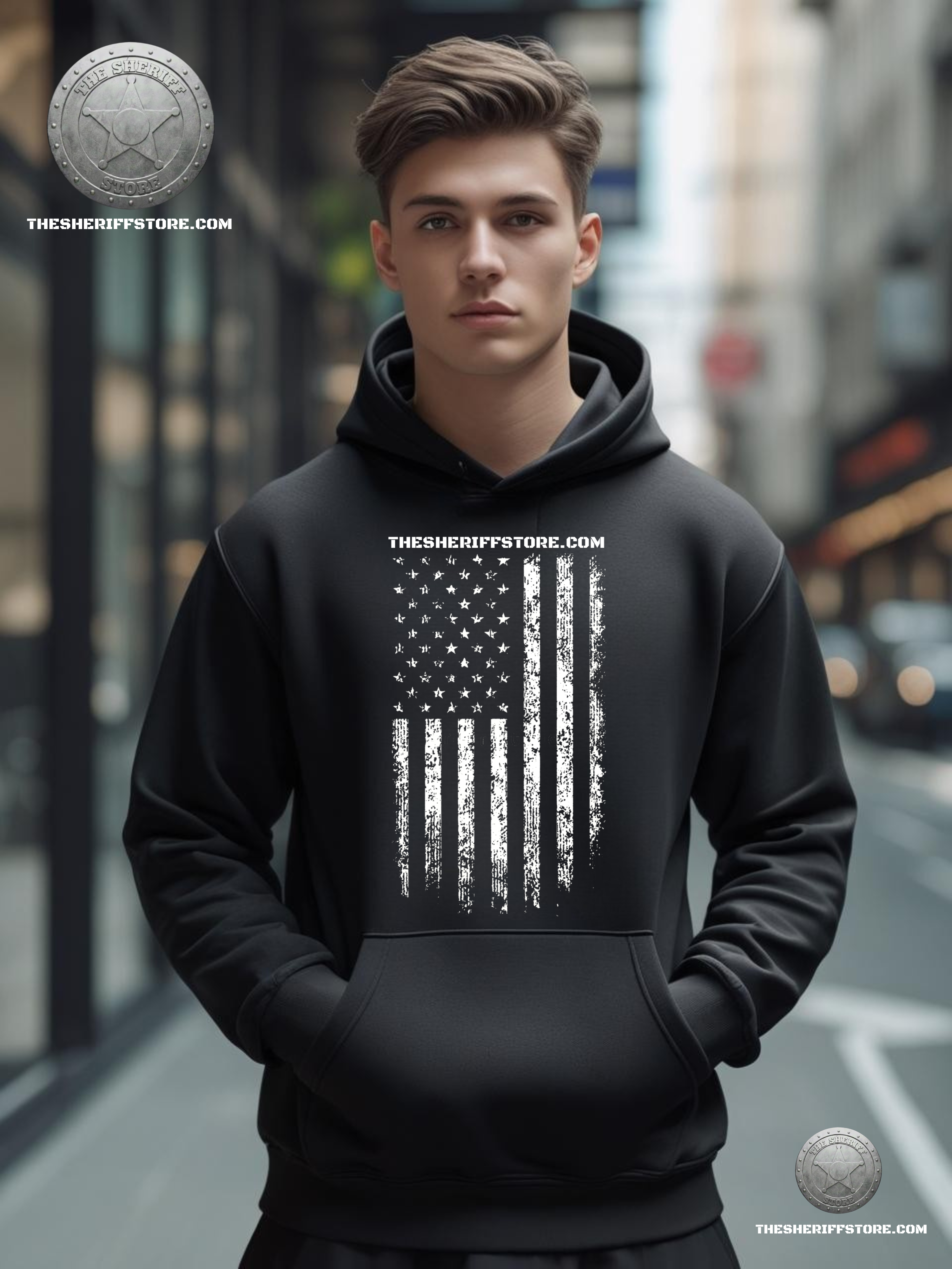 Sheriff Store SheriffStores.com Hoodie product thumbnail image Sheriff Store SheriffStores.com Hoodie product thumbnail image