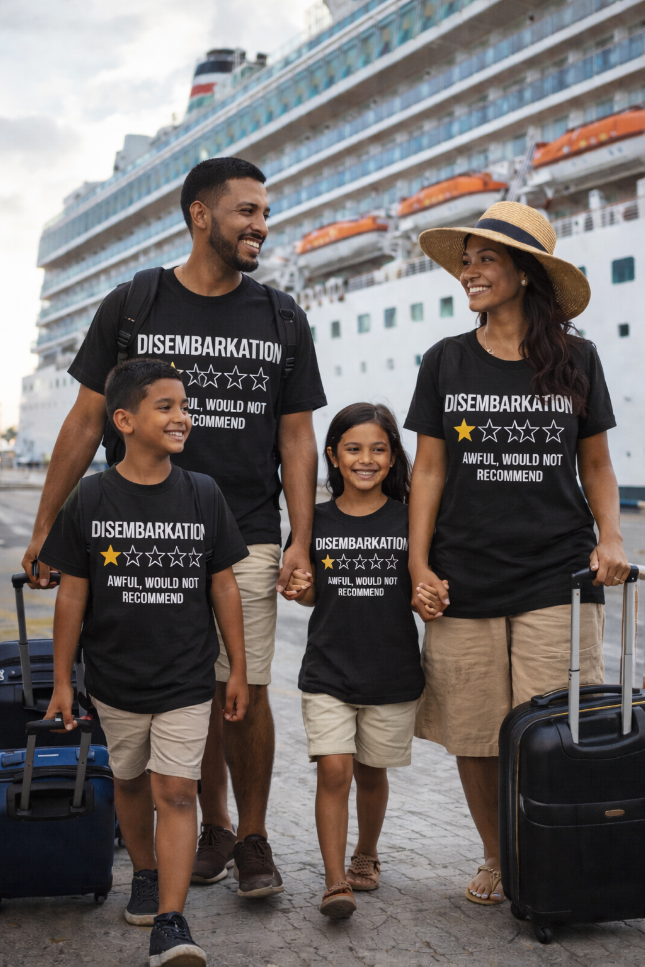 Disembarkation Cruise  Goodbye T-Shirt for your Crew