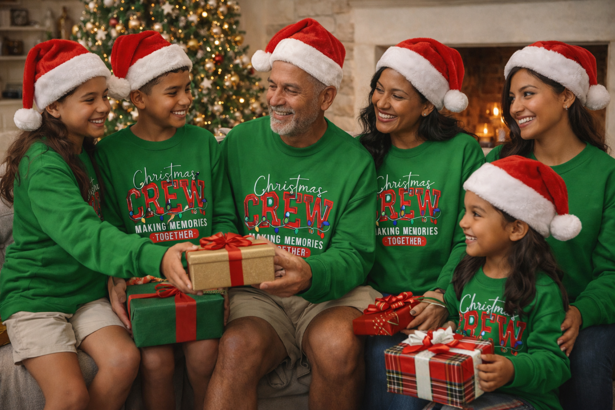 Christmas Crew "Making Memories Together" Sweatshirt product thumbnail image Christmas Crew "Making Memories Together" Sweatshirt product thumbnail image