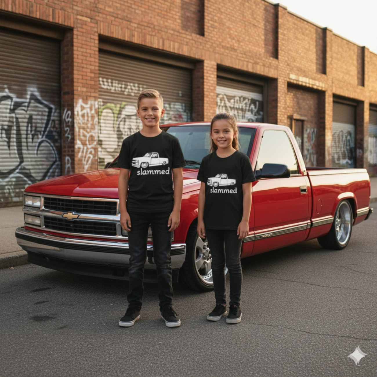 Slammed Kids Tee product thumbnail image Slammed Kids Tee product thumbnail image