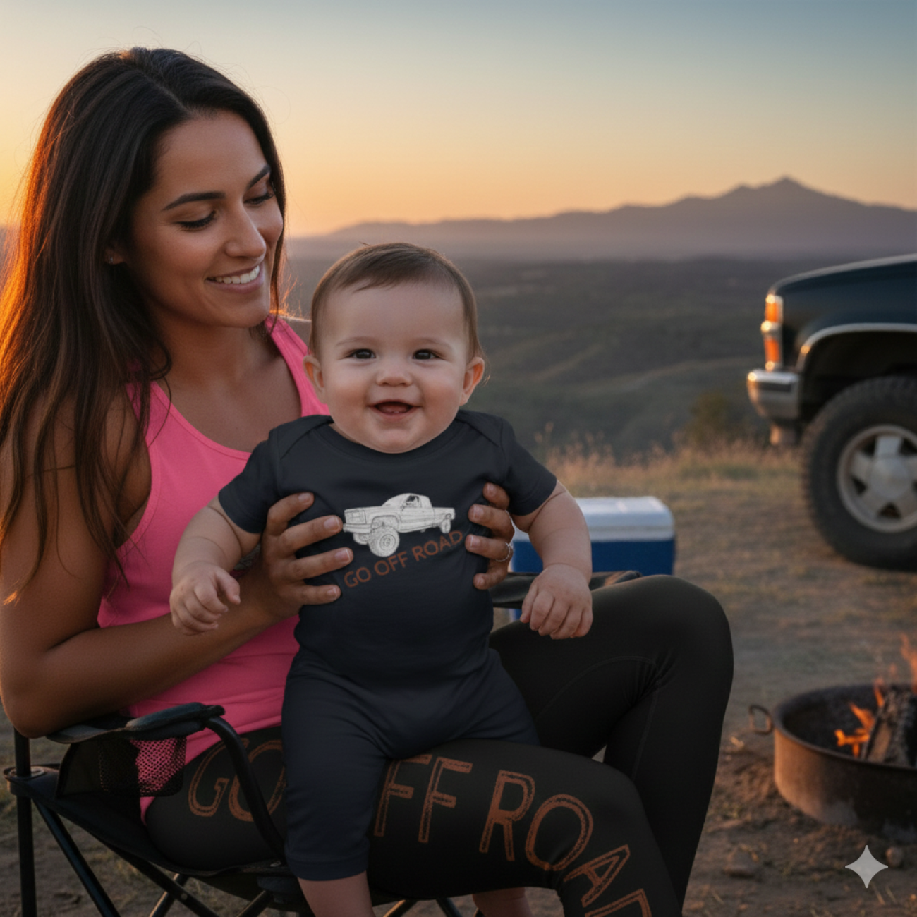 "Go Off Road" Infant Tee  product thumbnail image