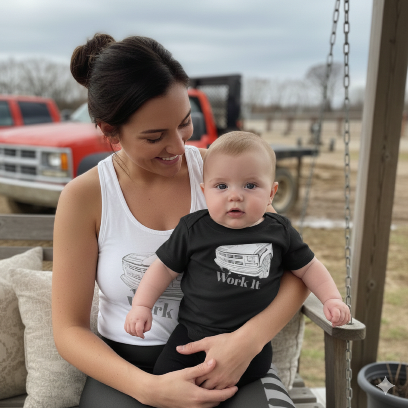 "Work It" Infant Tee