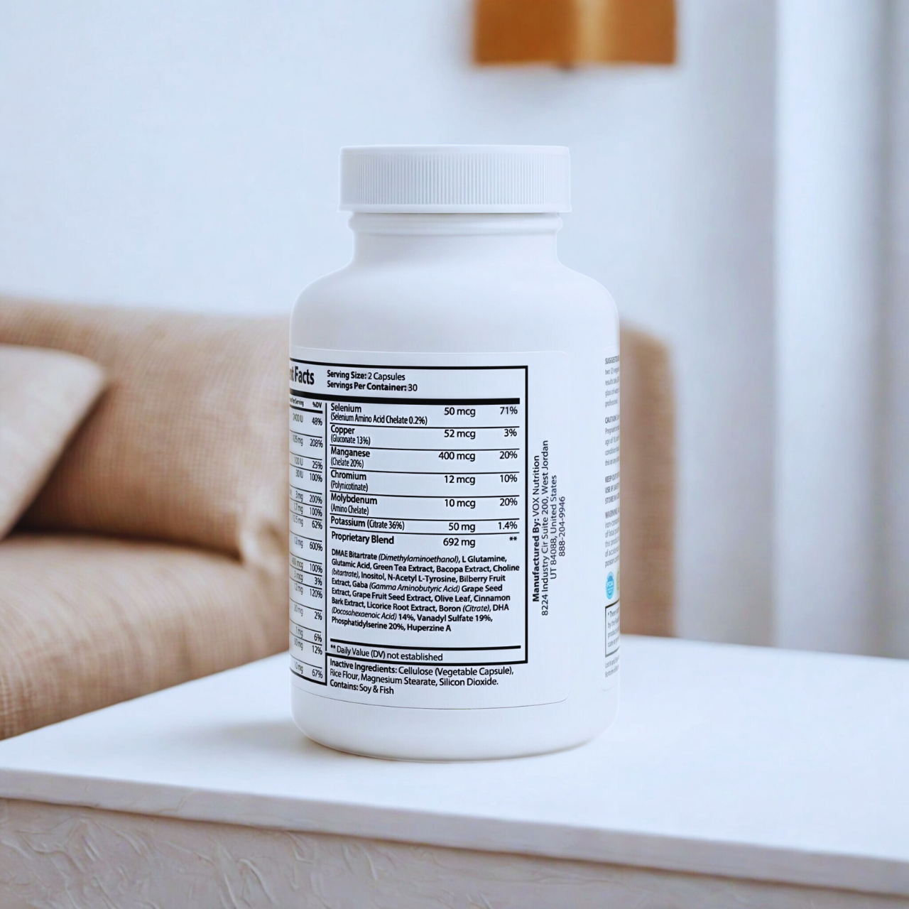 SOL &amp; Alien Brain Support Complex Supplement 60 Capsules | Brain Health - Enhance like E.T. product thumbnail image