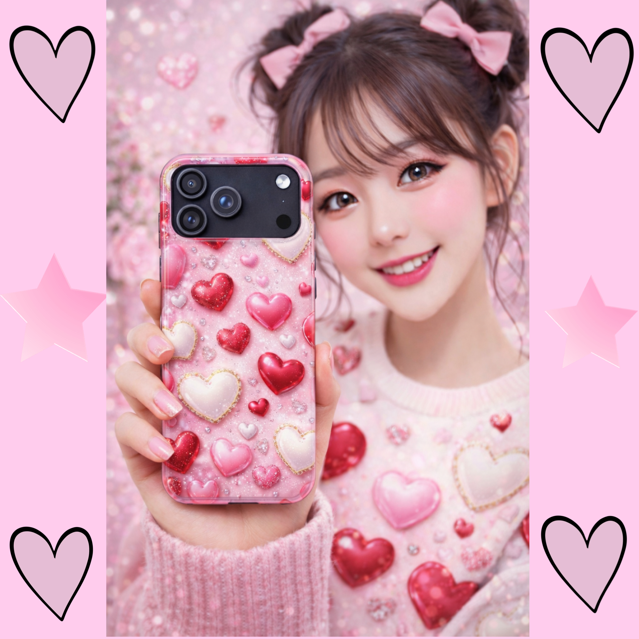 Heart me Tough Phone  product thumbnail image