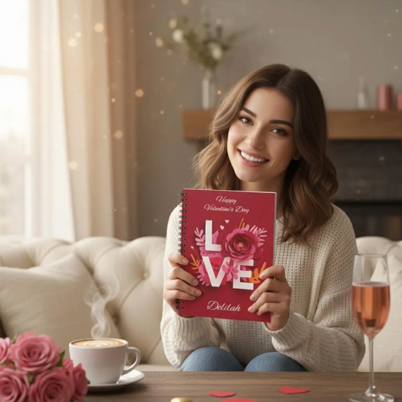 Valentine Spiral Notebook Valentine Spiral Notebook