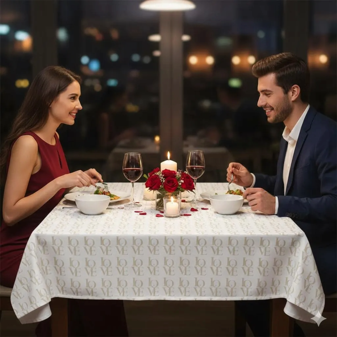 LOVE Repeat Tablecloth LOVE Repeat Tablecloth