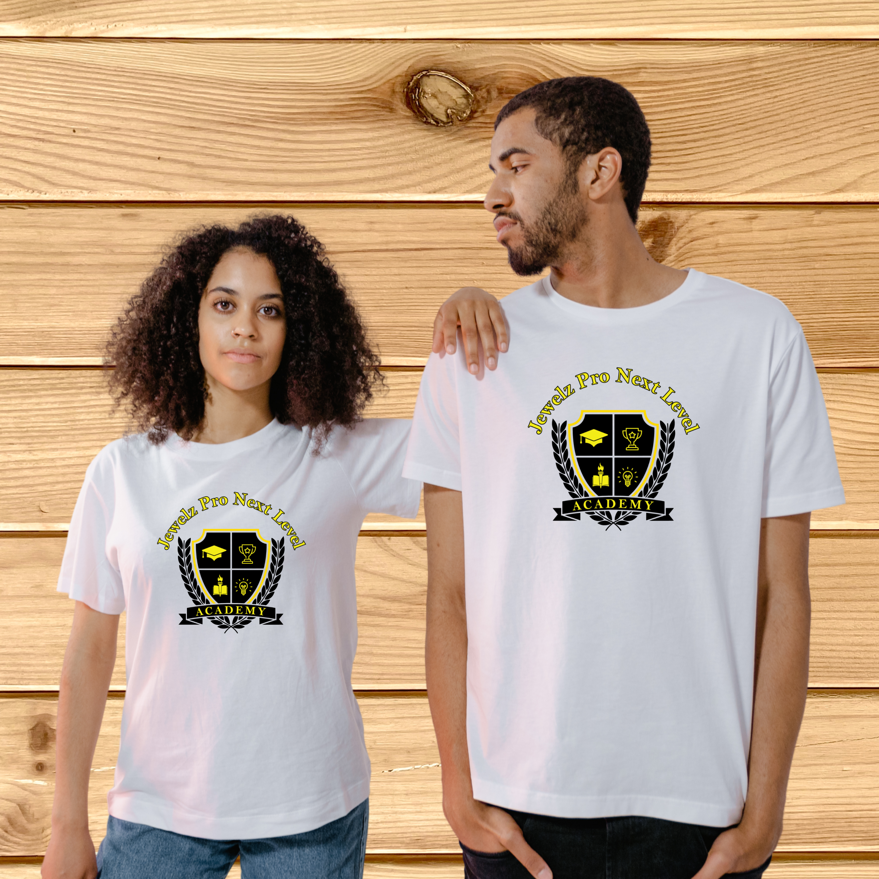 Badge of Excellence T-Shirt — Academy Achievement Tee product thumbnail image Badge of Excellence T-Shirt — Academy Achievement Tee product thumbnail image