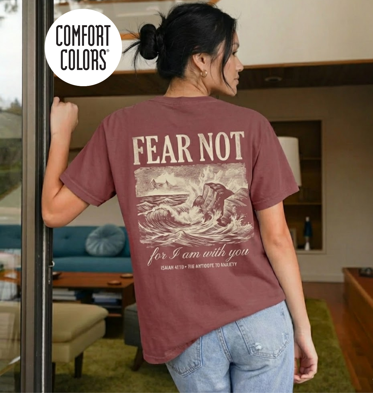 Fear Not Tee  Based on Isaiah 41:10