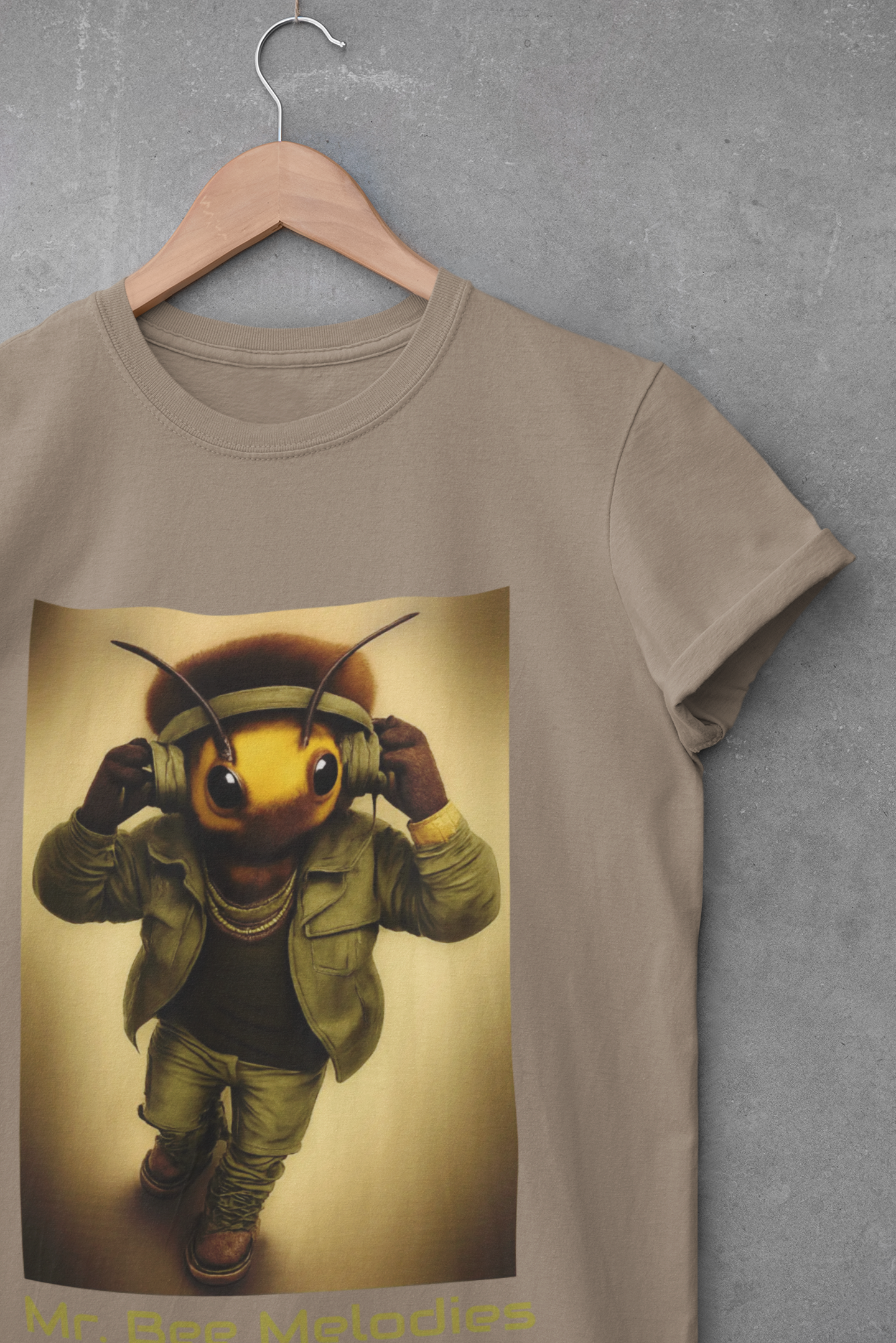 Mr. Bee Melodies™ Graphic T-Shirt | Brooklyn to Ohio Apparel™ | Urban Streetwear Tee product thumbnail image Mr. Bee Melodies™ Graphic T-Shirt | Brooklyn to Ohio Apparel™ | Urban Streetwear Tee product thumbnail image