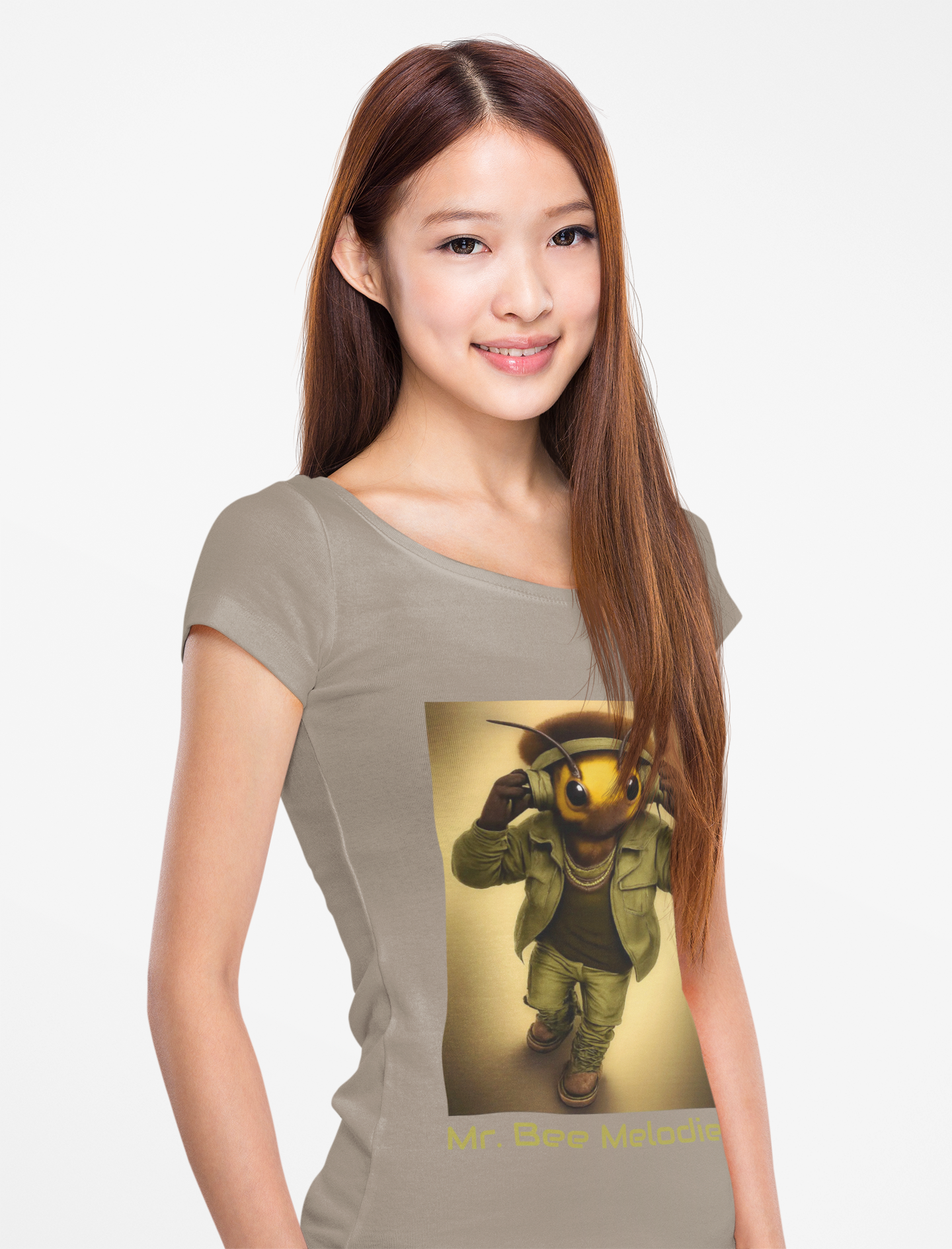 Mr. Bee Melodies™ Graphic T-Shirt | Brooklyn to Ohio Apparel™ | Urban Streetwear Tee product thumbnail image