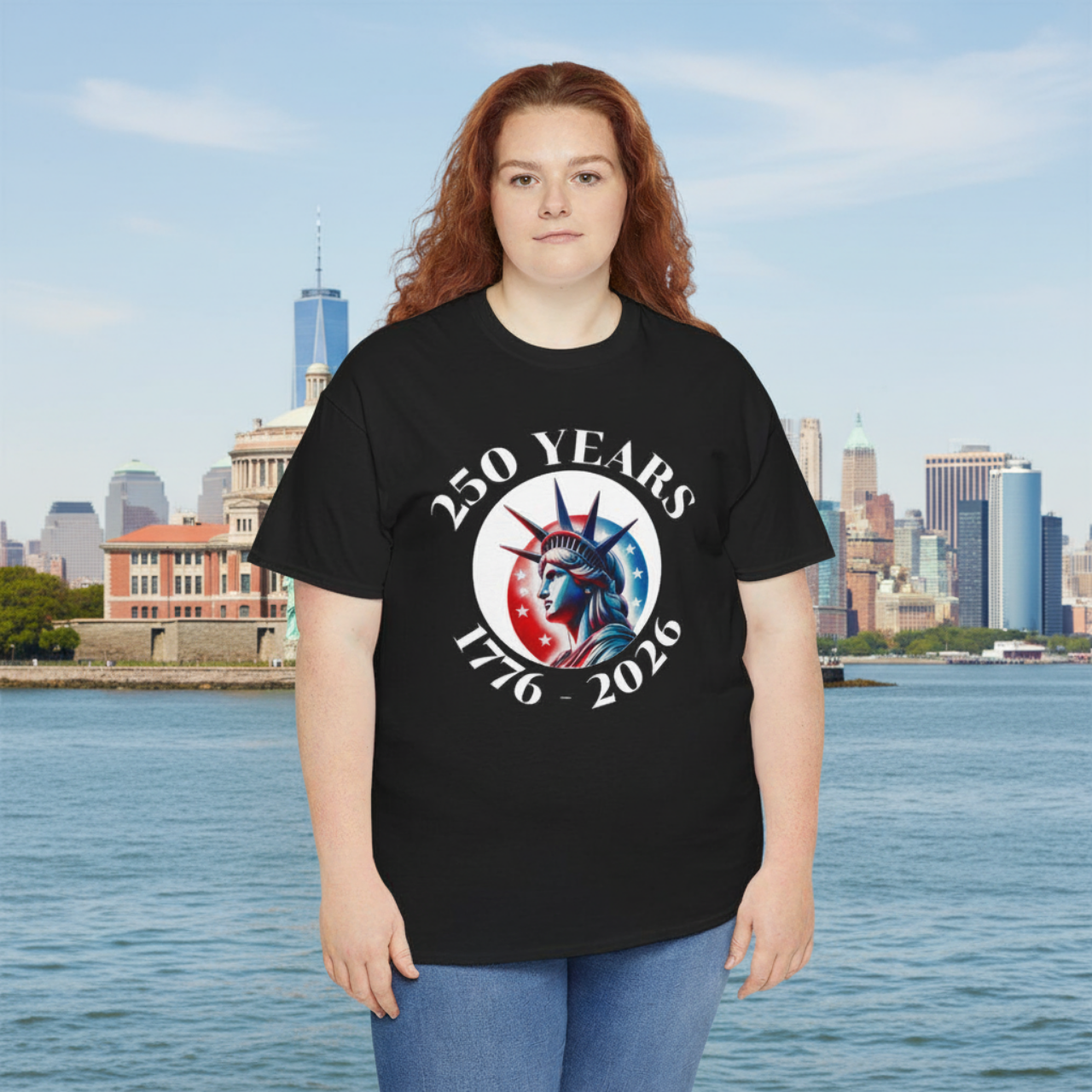 Statue of Liberty 250th Anniversary Tee — 1776–2026 Patriot Liberty T-Shirt product thumbnail image