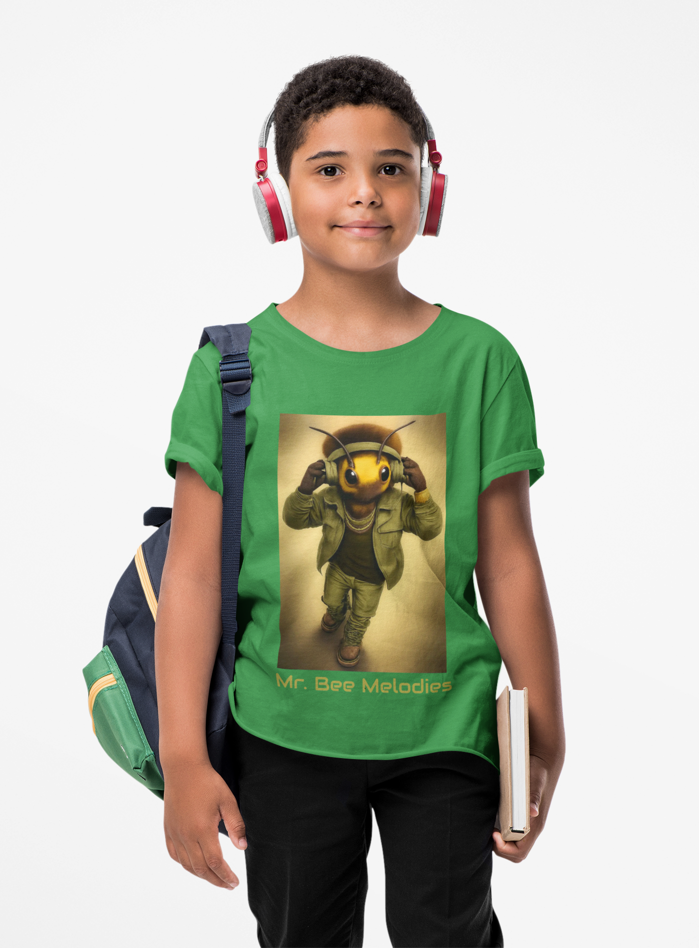 Mr. Bee Melodies™ Graphic T-Shirt | Brooklyn to Ohio Apparel™ | Urban Streetwear Tee product thumbnail image Mr. Bee Melodies™ Graphic T-Shirt | Brooklyn to Ohio Apparel™ | Urban Streetwear Tee product thumbnail image