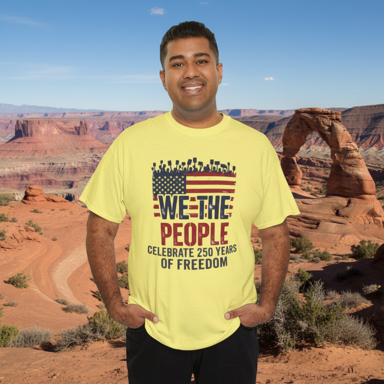 We The People 250th Anniversary Tee — 1776 Sestercentennial Celebration Shirt