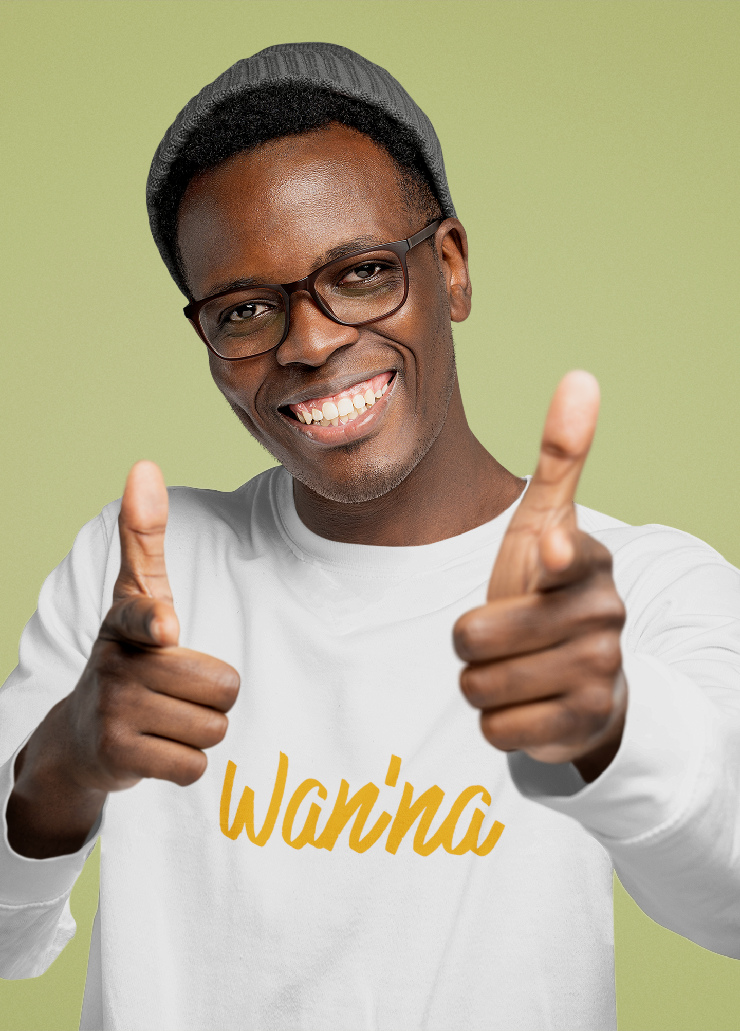 ChiRadioLLC©️™️ Wan'na Gingerbread Cookie Long Sleeve Tee product thumbnail image