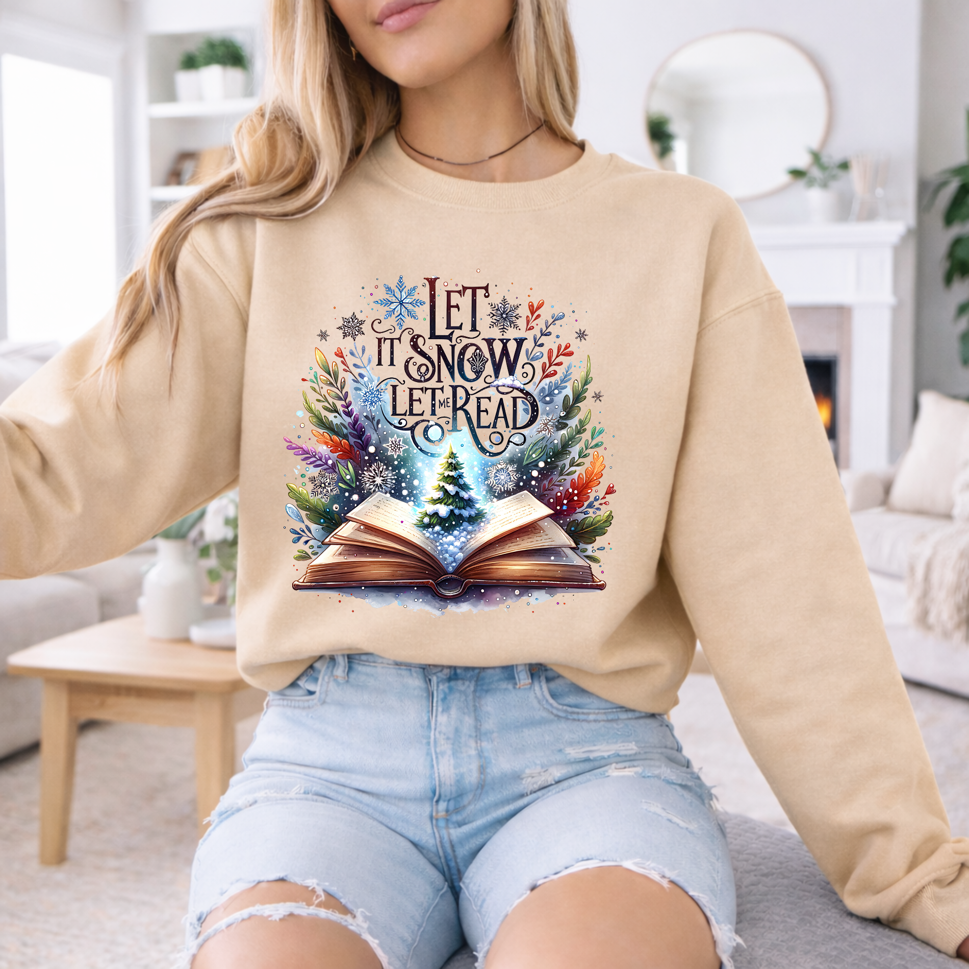 Let Me Read Sweatshirt product thumbnail image Let Me Read Sweatshirt product thumbnail image