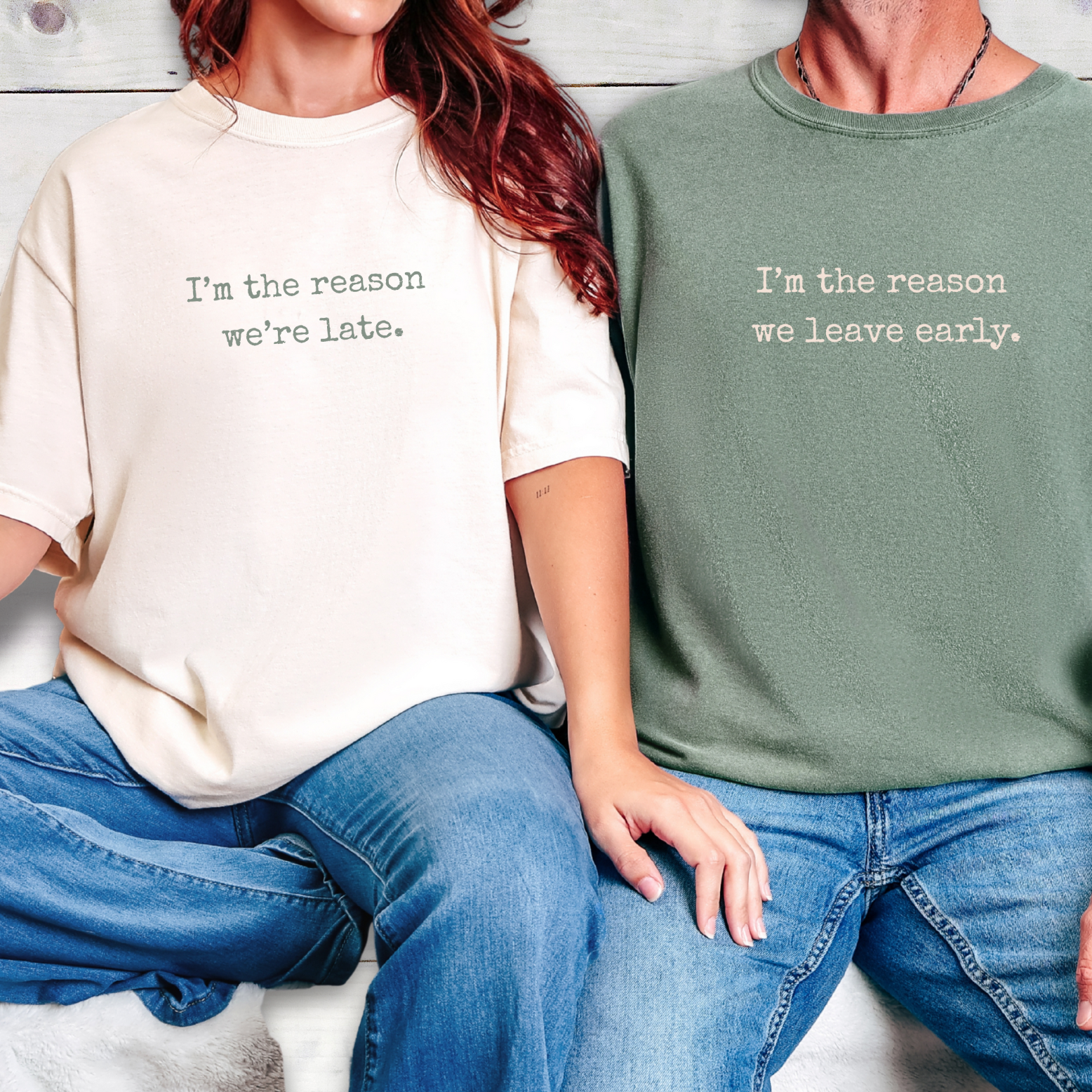 St. Patrick's Day Matching Couples Shirt | Party Gathering Tee product thumbnail image