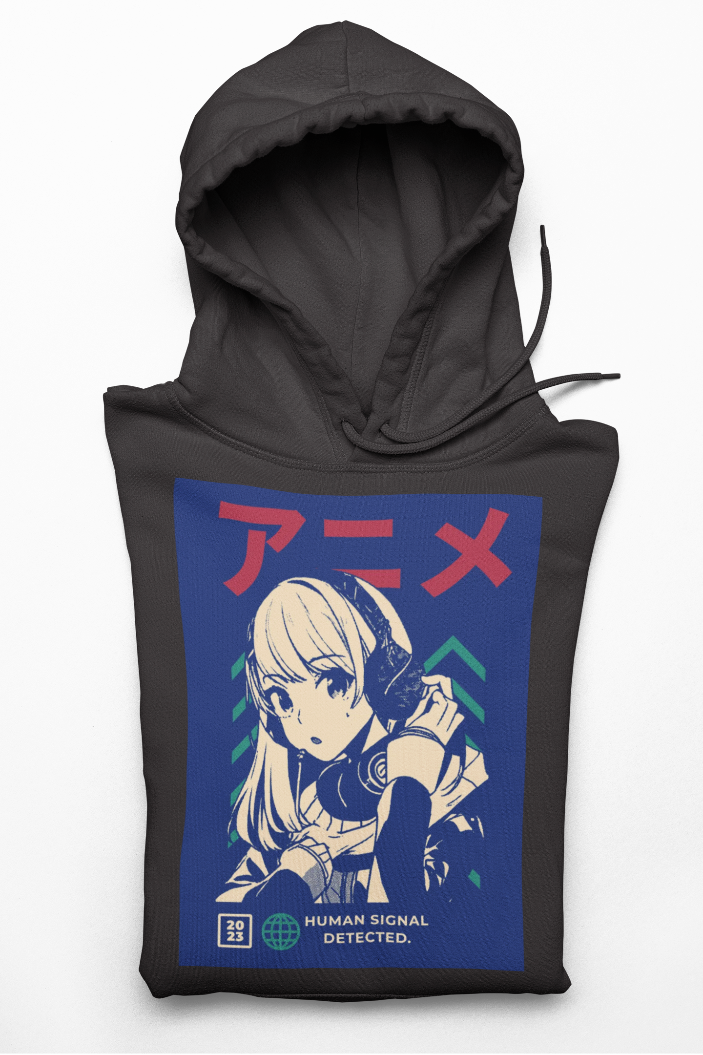 GENGA Girl Cotton Canvas Tote Bag — Japanese Retro AI Design product thumbnail image