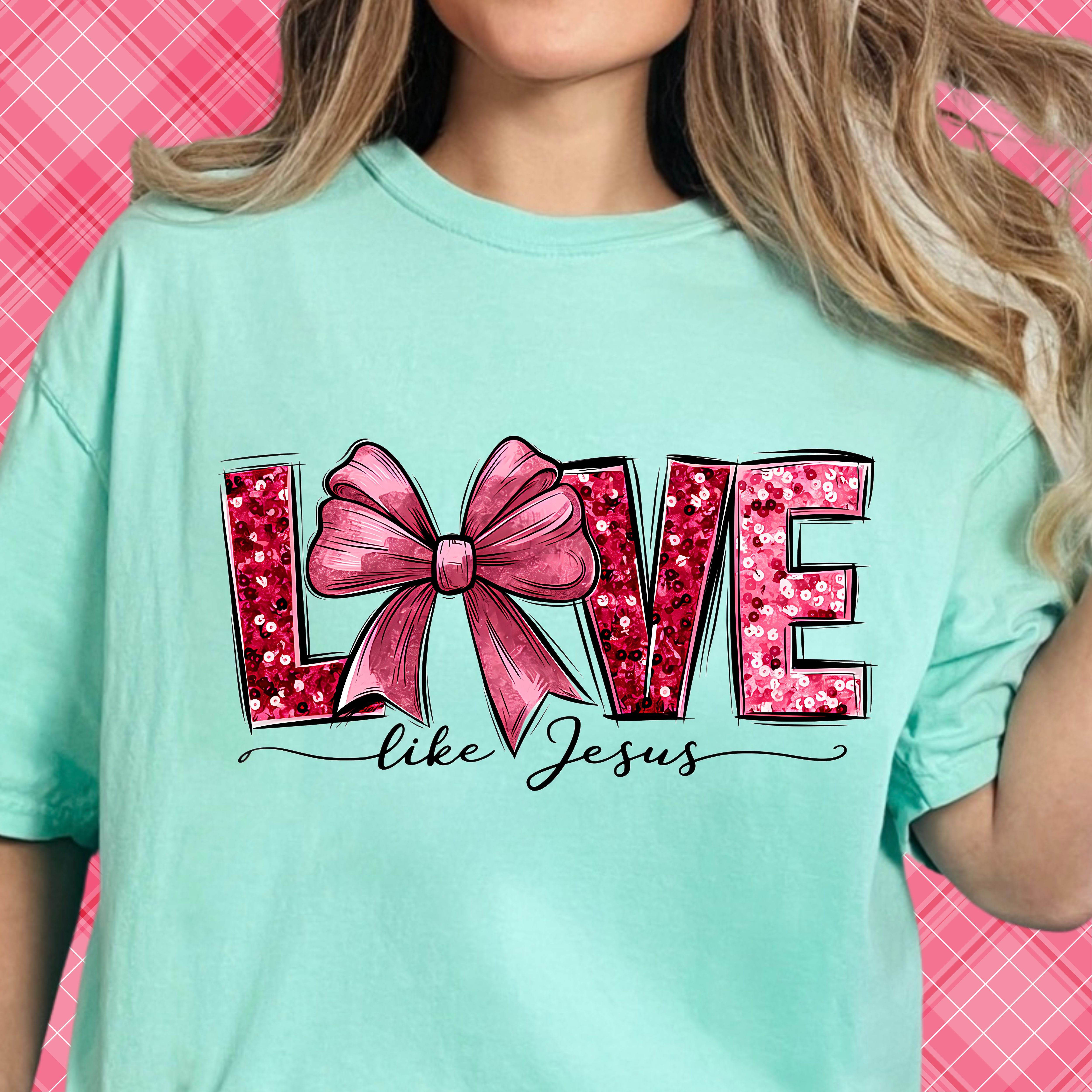LOVE Like Jesus T‑Shirt — Graphic Tee for Valentine’s Day &amp; Gifts