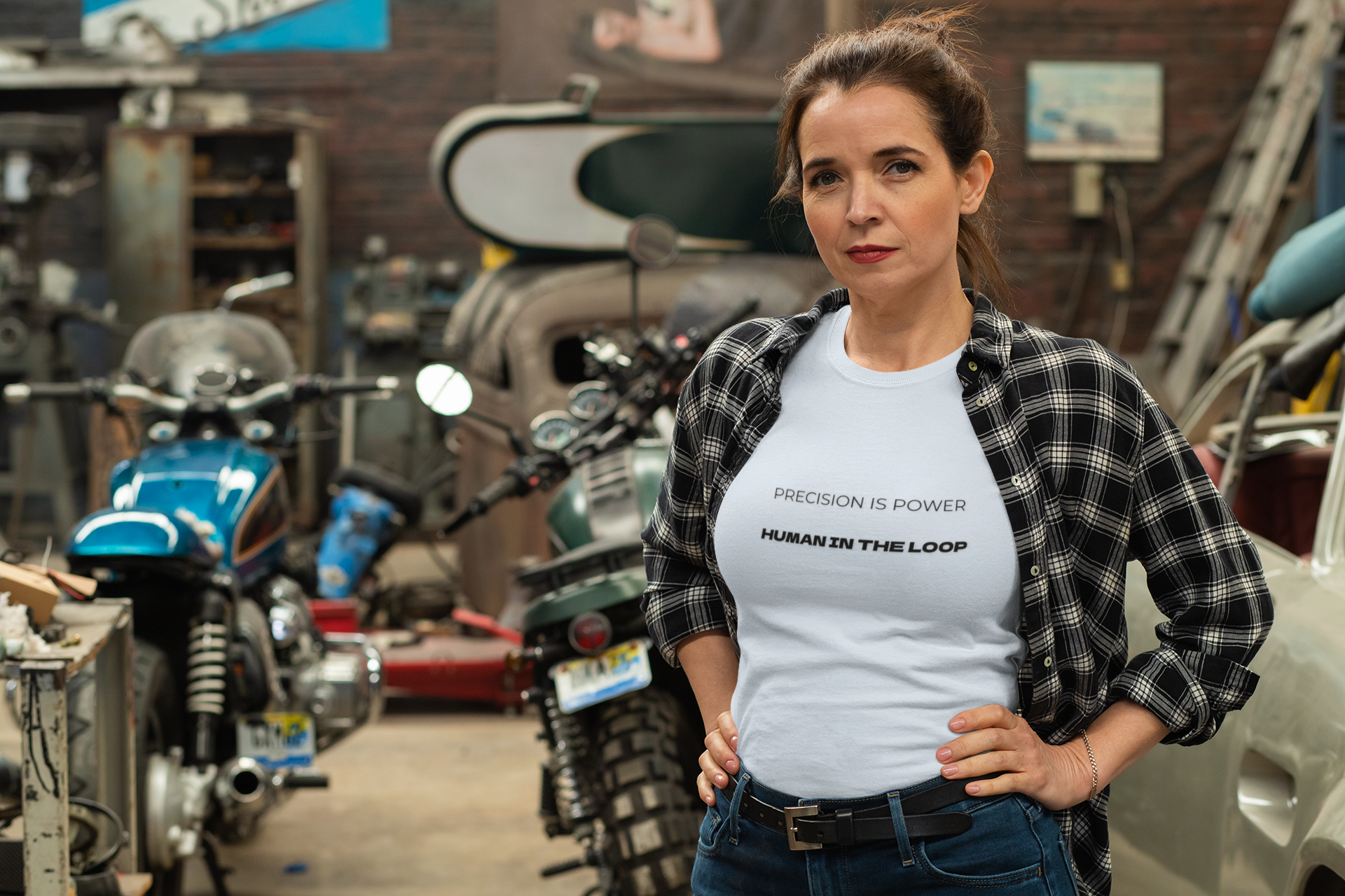 Customizable T-Shirt — Precision Is Power Tee Graphic Techie Geek Merch product thumbnail image Customizable T-Shirt — Precision Is Power Tee Graphic Techie Geek Merch product thumbnail image