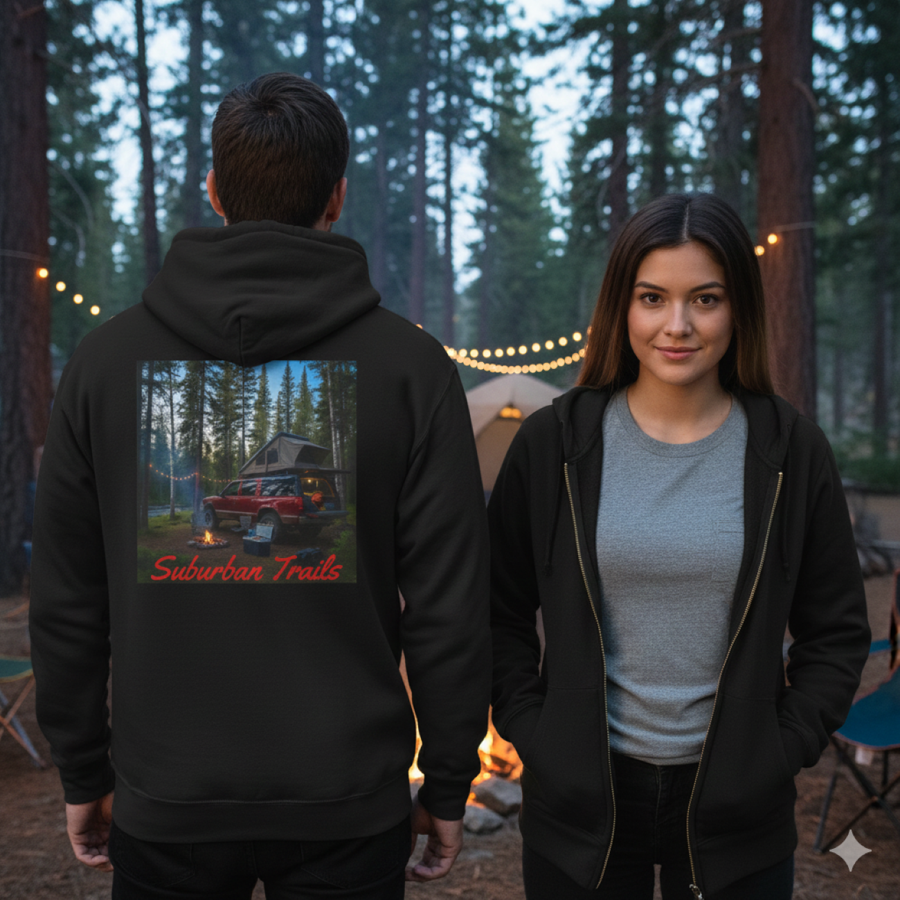 Suburban Trails Zip Hoodie  product thumbnail image