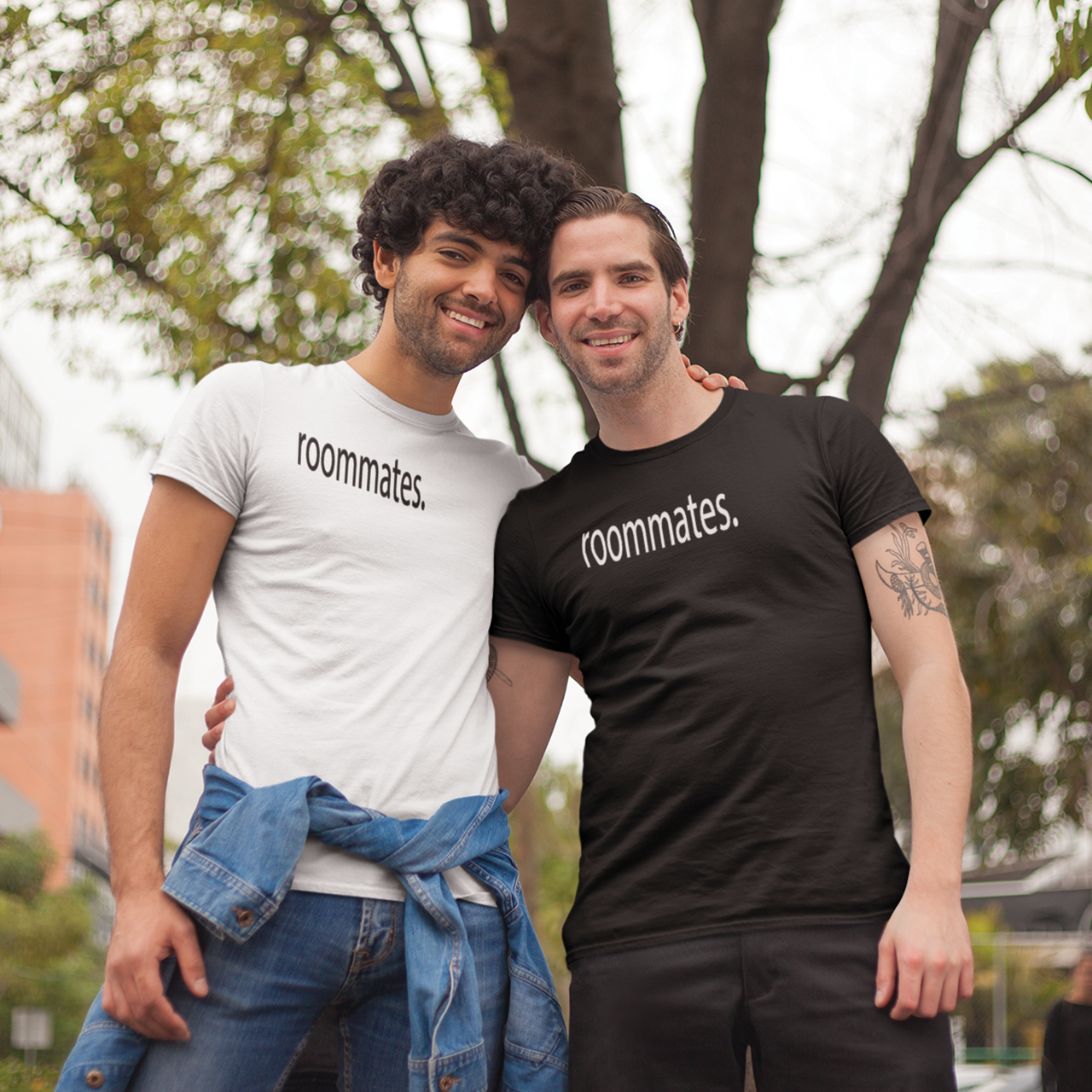 roommates. Modern LGBTQ T-Shirt product thumbnail image roommates. Modern LGBTQ T-Shirt product thumbnail image