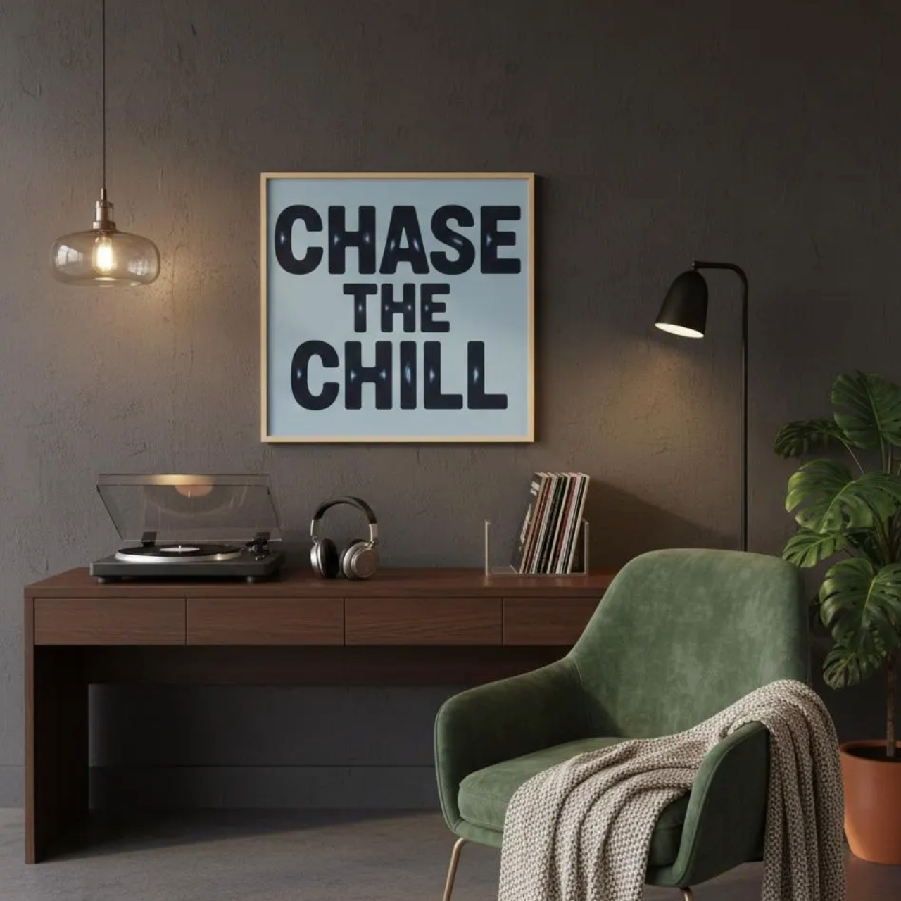 Chase the Chill Matte Poster Chase the Chill Matte Poster