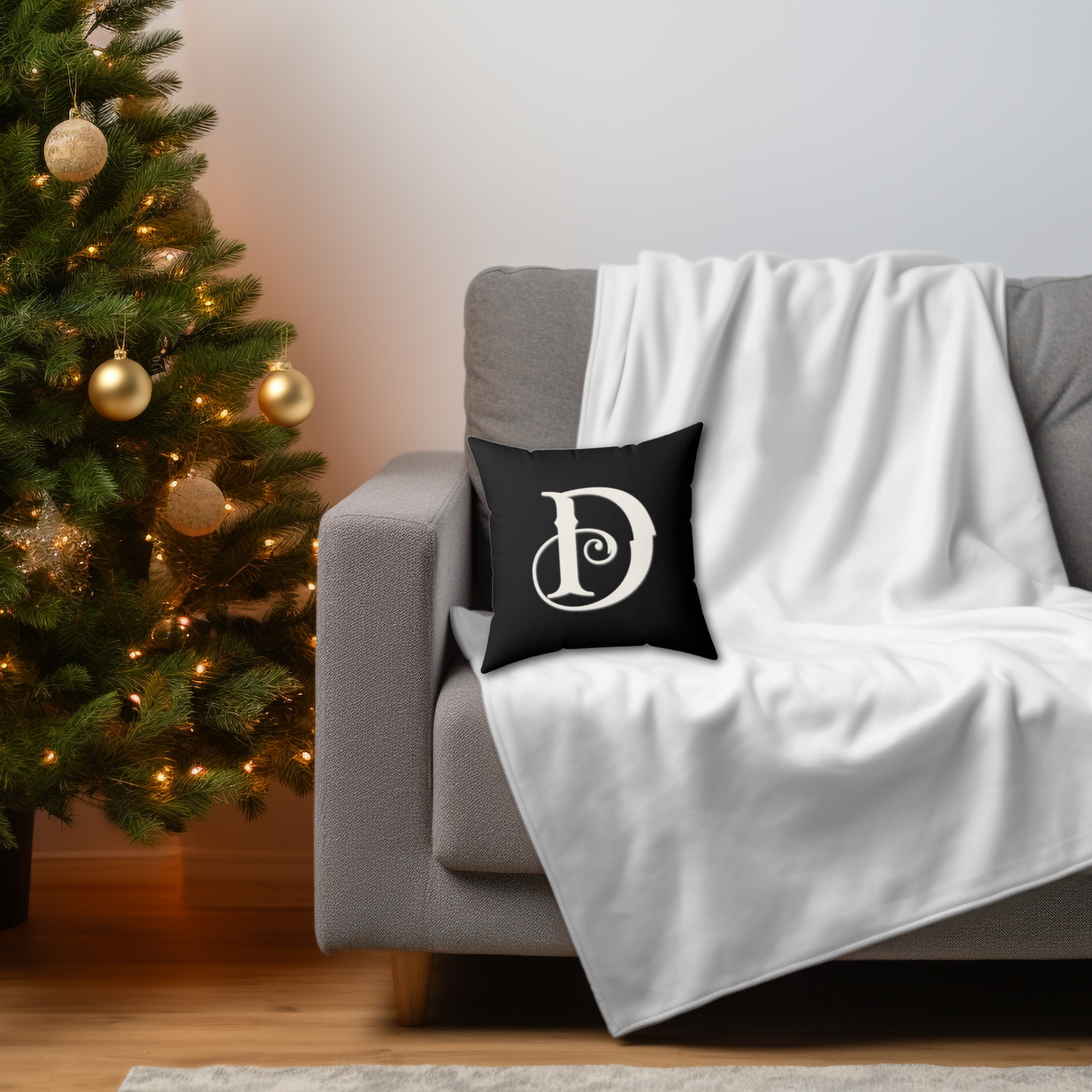 Old English Letter D Black Faux Black Suede Pillow-Home Decor product thumbnail image Old English Letter D Black Faux Black Suede Pillow-Home Decor product thumbnail image