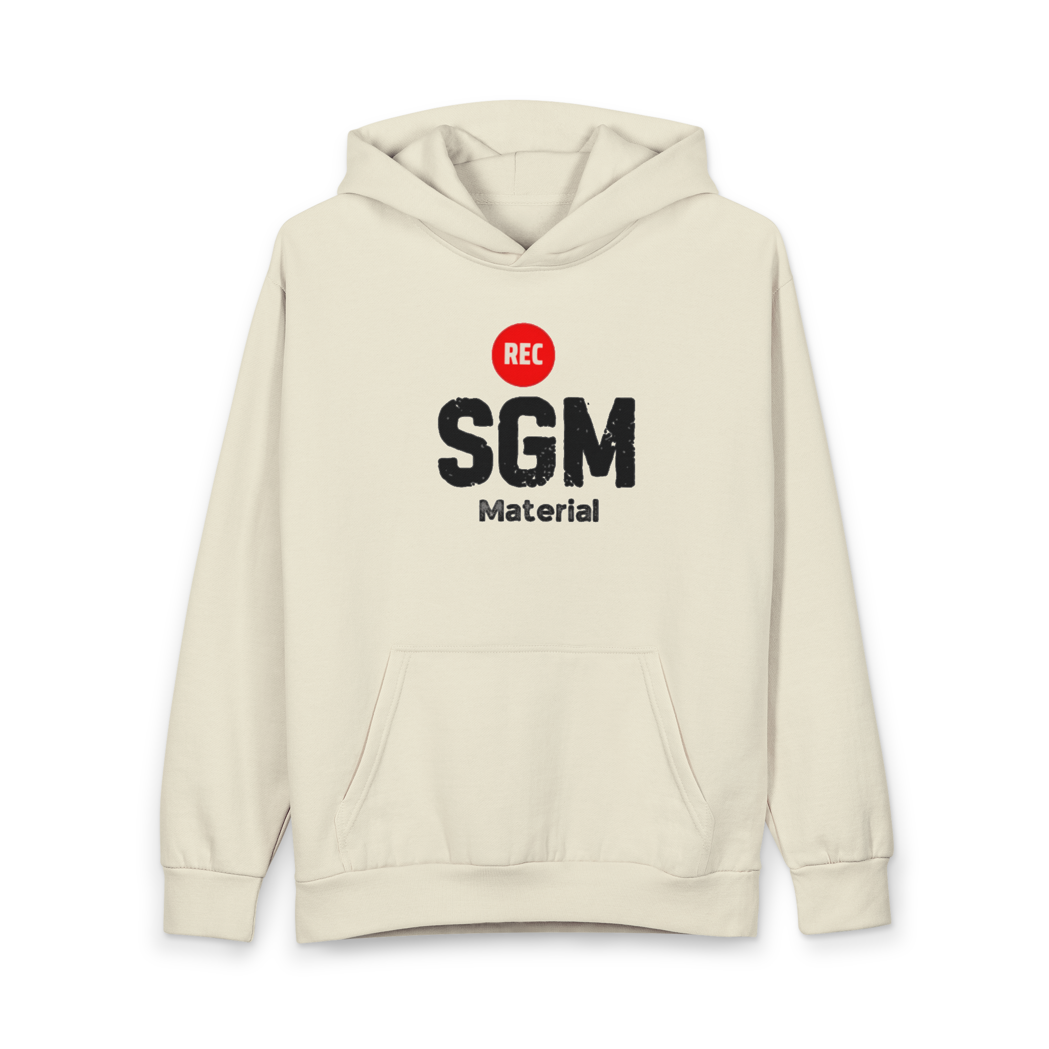 SGM_ Material-(Press🔴Record)_Royal Black_ Hoodie  product thumbnail image