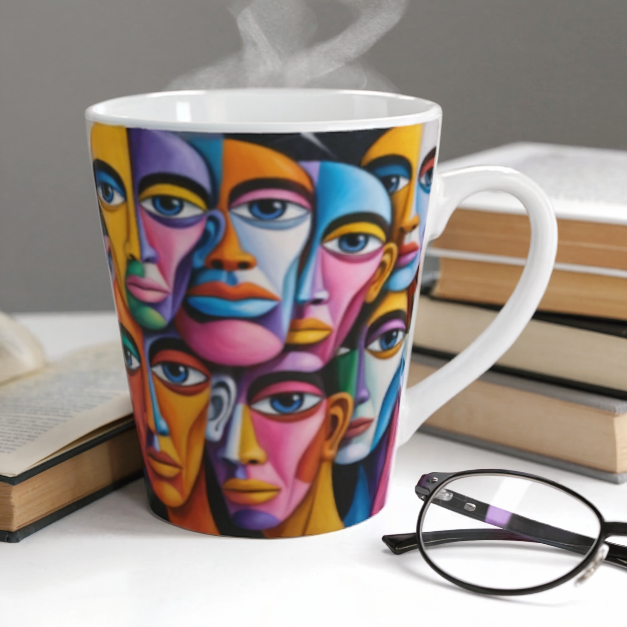 Art Deco - Faces Alter Egos Mug product thumbnail image Art Deco - Faces Alter Egos Mug product thumbnail image