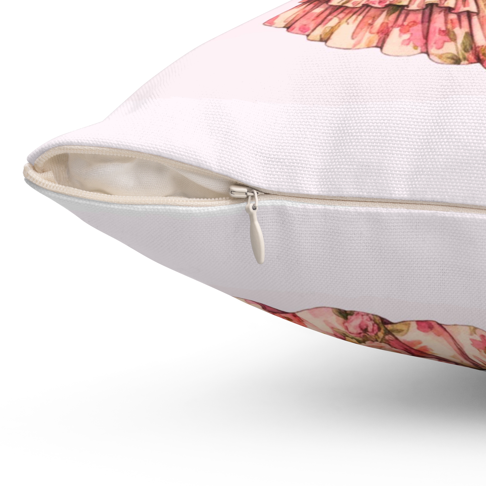 Victorian Rose Lady Pillow | Decorative Square Throw Cushion product thumbnail image Victorian Rose Lady Pillow | Decorative Square Throw Cushion product thumbnail image