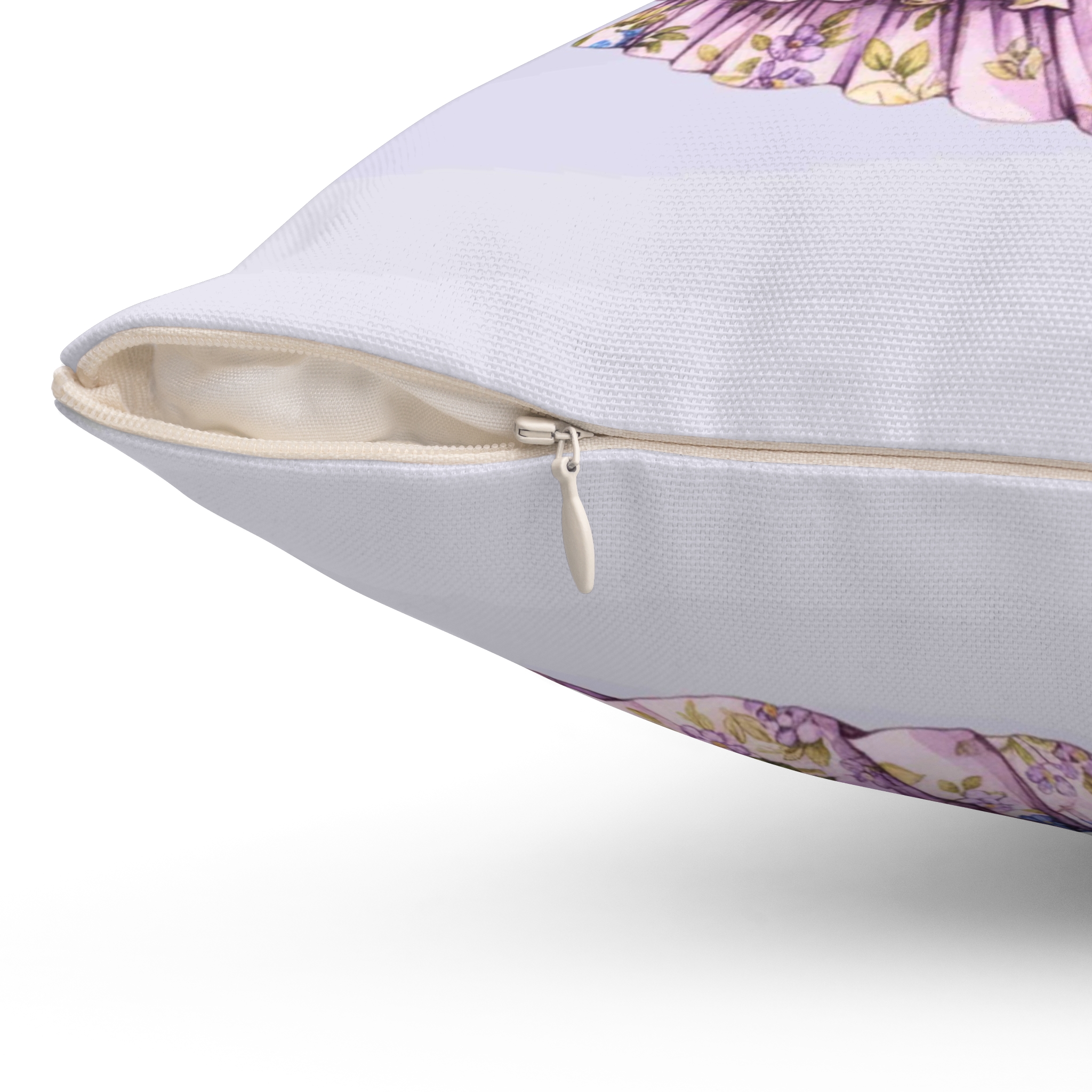 Victorian Lady in Lavender Dress Pillow | Lady in Purple Cushion product thumbnail image Victorian Lady in Lavender Dress Pillow | Lady in Purple Cushion product thumbnail image