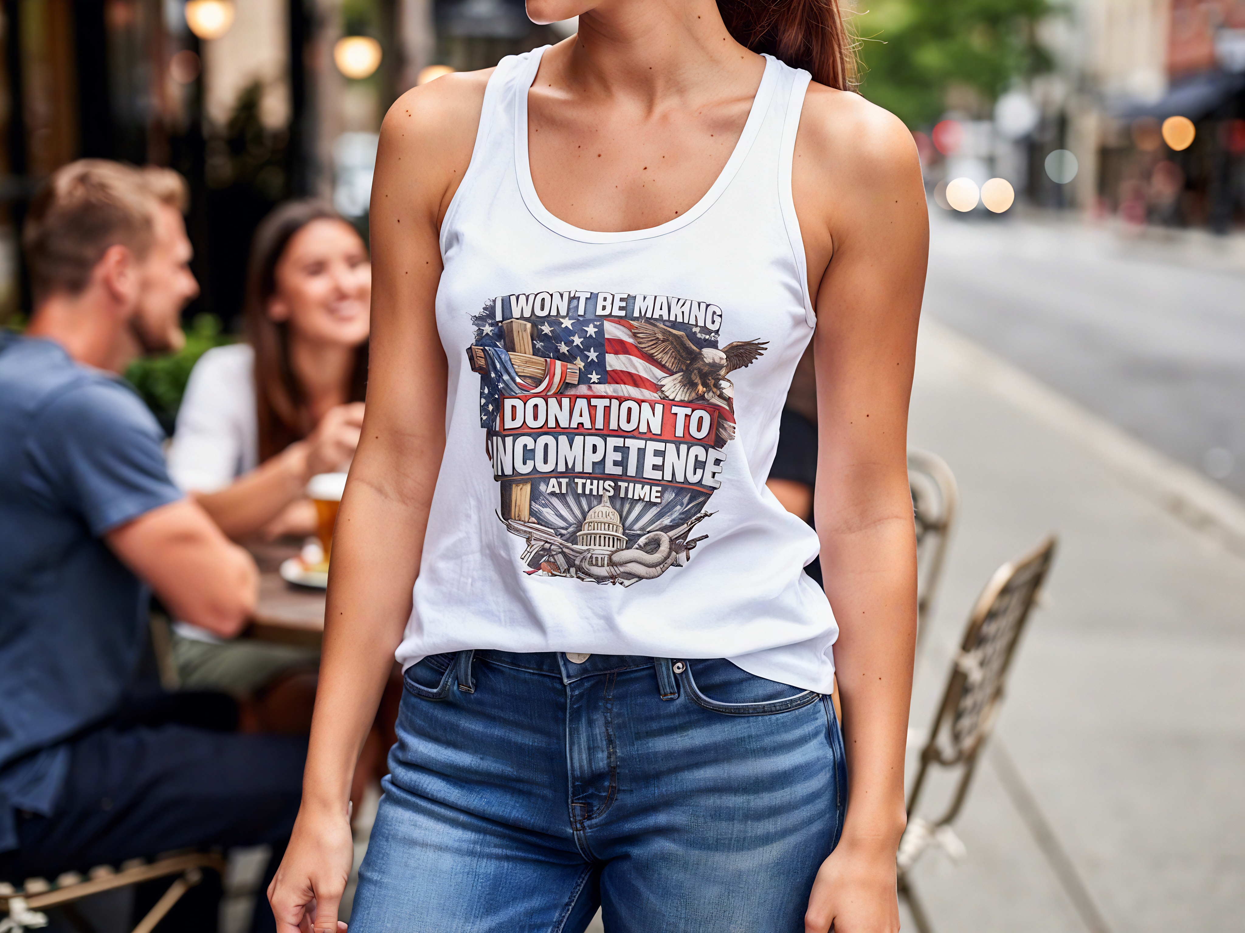 Holy Holdout on Incompetence Tank Top product thumbnail image Holy Holdout on Incompetence Tank Top product thumbnail image