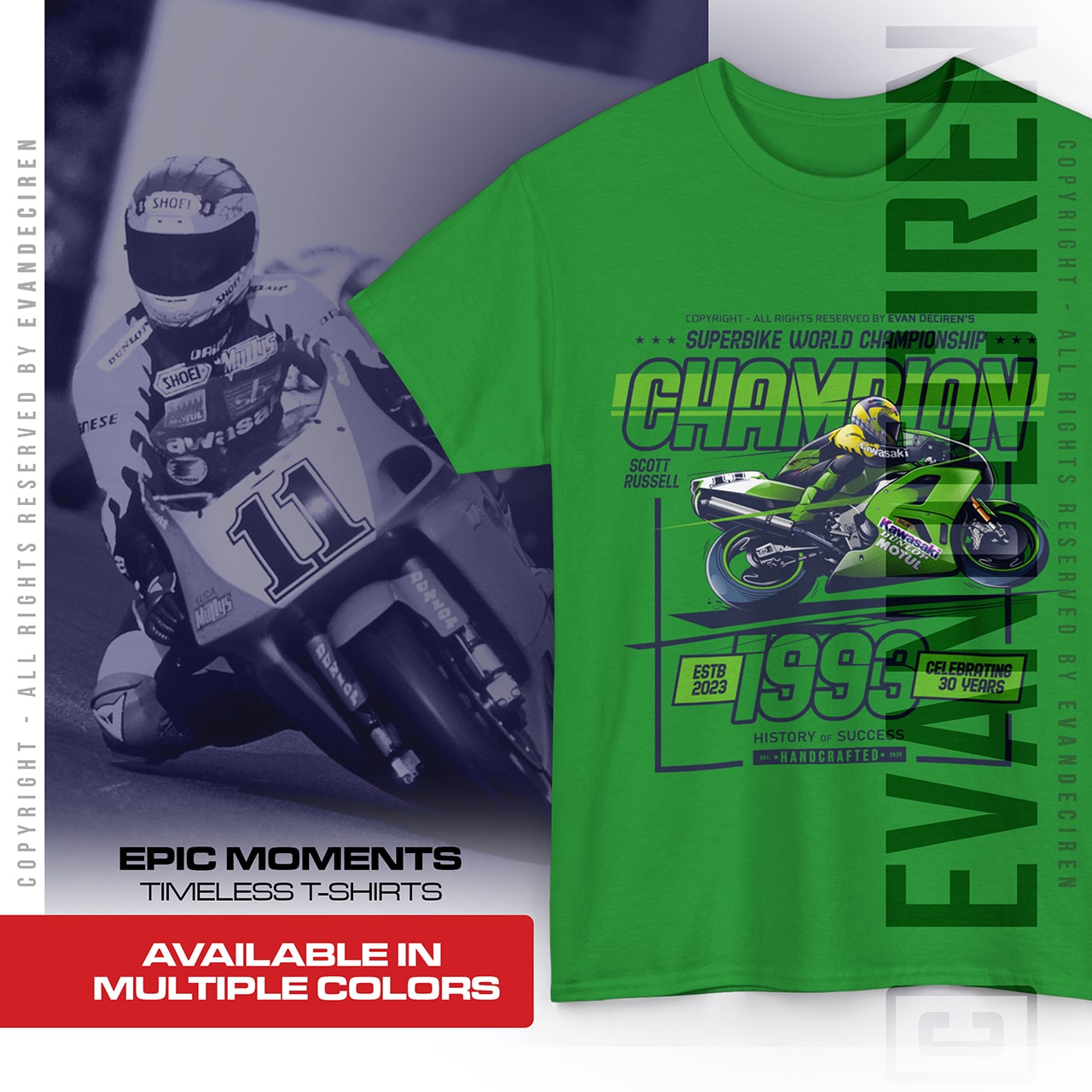 Scott Russell 1993 | World Champion