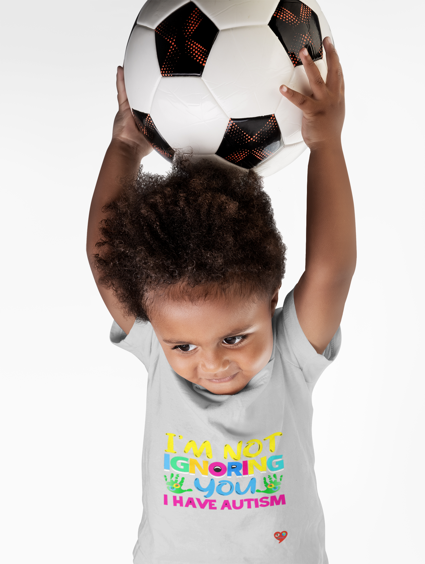 Autism Awareness Kids Tee — "I'm Not Ignoring You, I Have Autism" Colorful Awareness Shirt product thumbnail image Autism Awareness Kids Tee — "I'm Not Ignoring You, I Have Autism" Colorful Awareness Shirt product thumbnail image