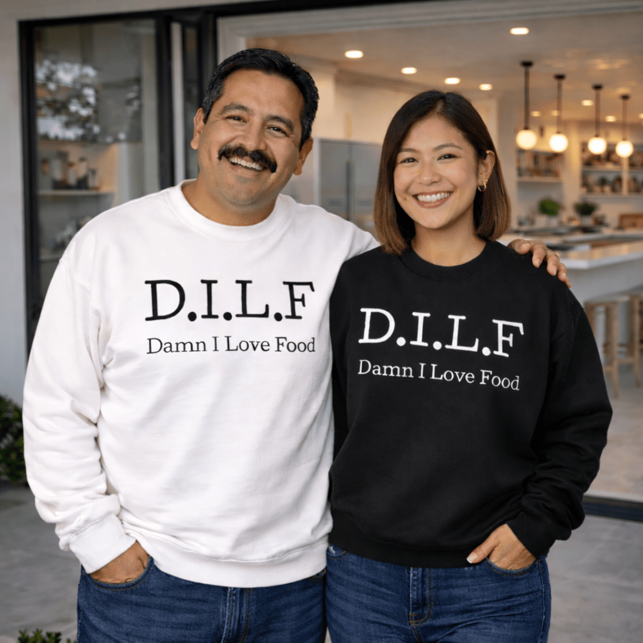 D.I.L.F Unisex Heavy Blend™ Crewneck Sweatshirt
