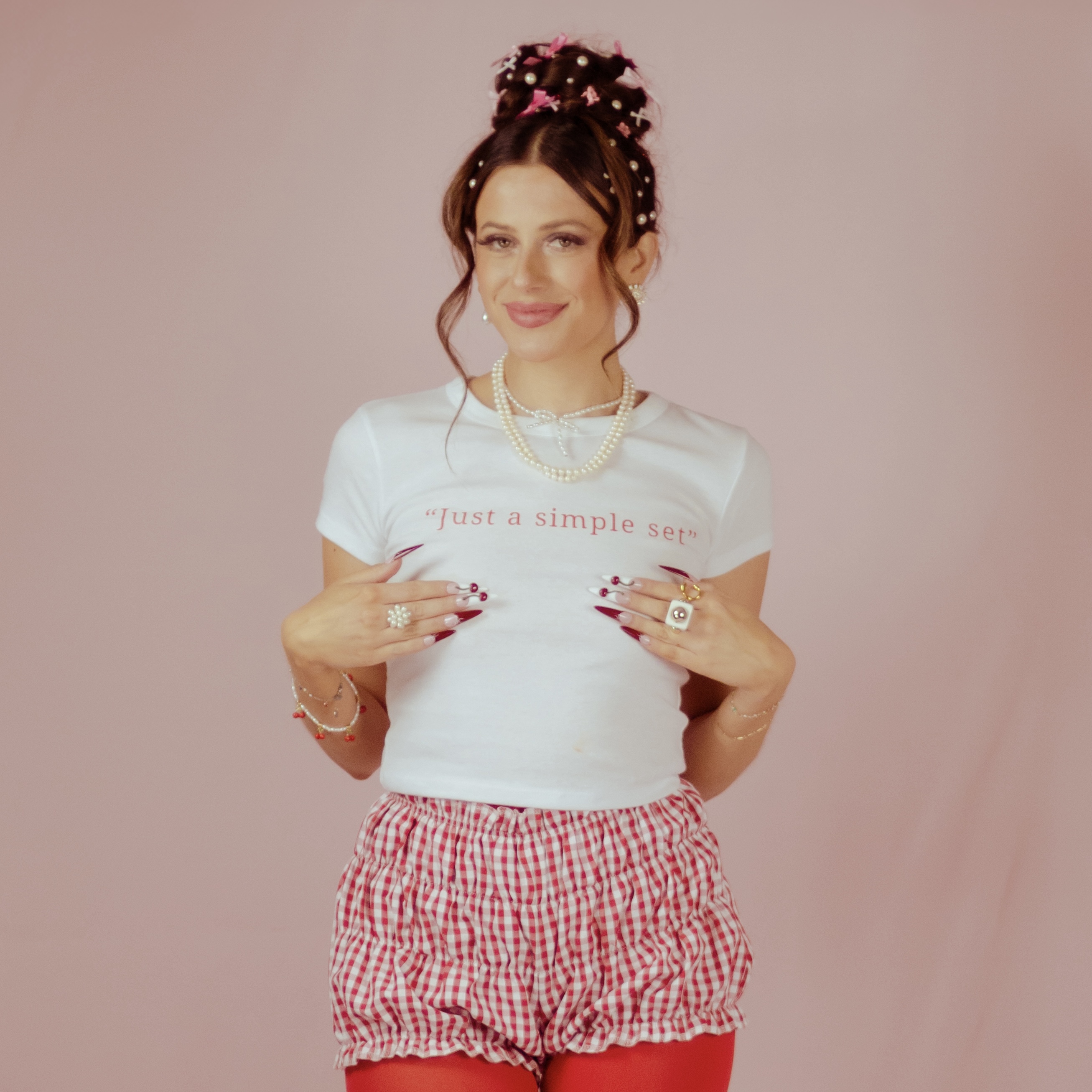 Just a Simple Set; Bella &amp; Canvas Baby Tee product thumbnail image