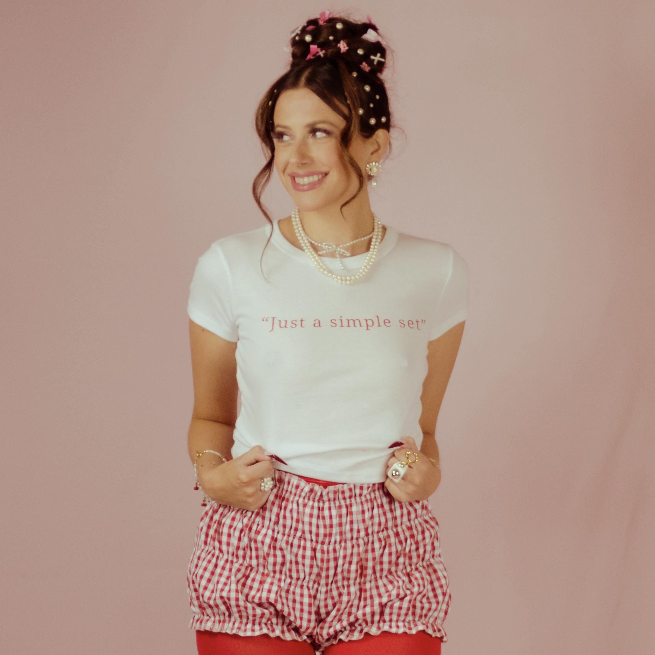 Just a Simple Set; Bella &amp; Canvas Baby Tee product thumbnail image