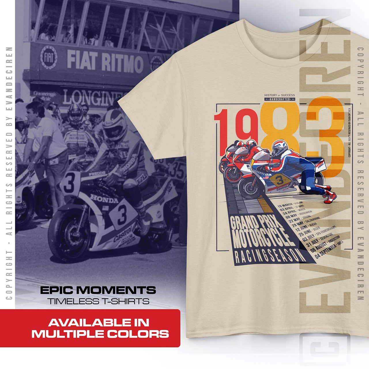 Grand Prix Motorcycle 1983 | Season product thumbnail image Grand Prix Motorcycle 1983 | Season product thumbnail image