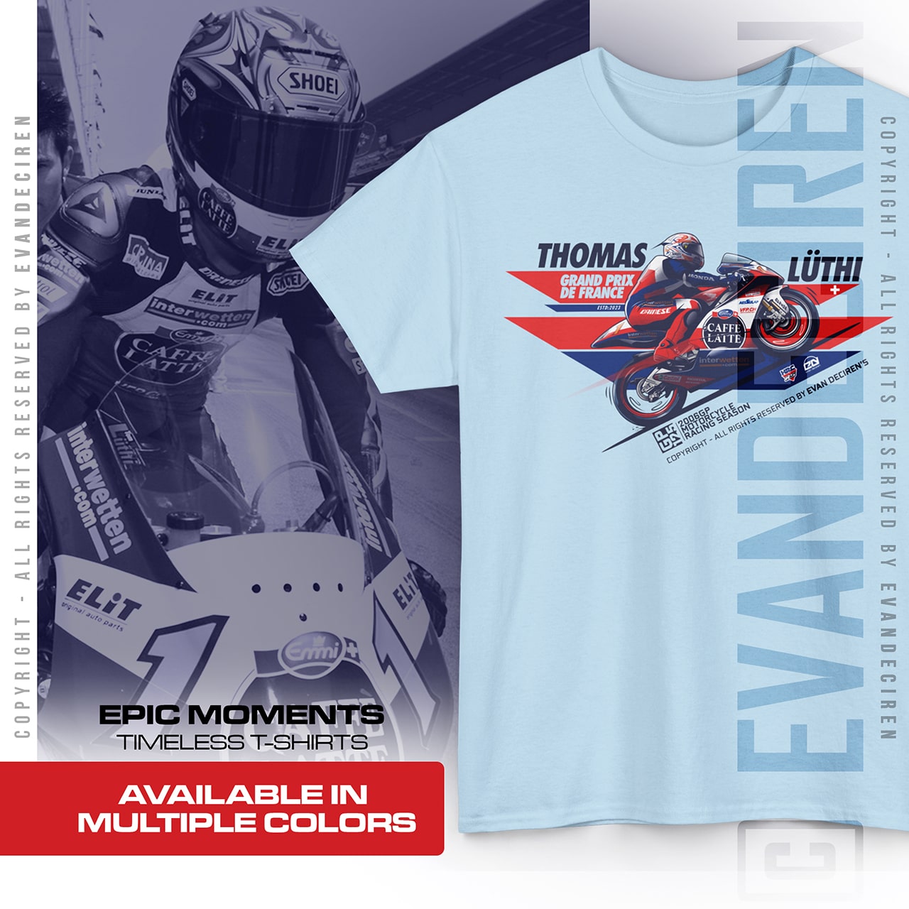 Thomas Luthi 2006 | GP Francia product thumbnail image Thomas Luthi 2006 | GP Francia product thumbnail image