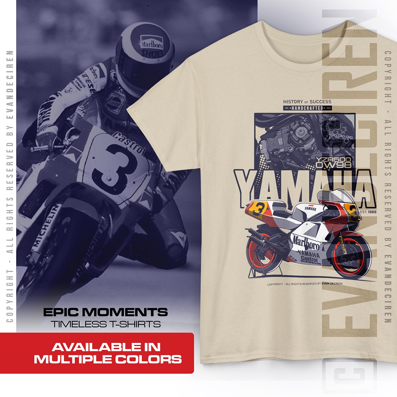 Yamaha YZR500 OW98 1988 | Eddie Lawson product thumbnail image