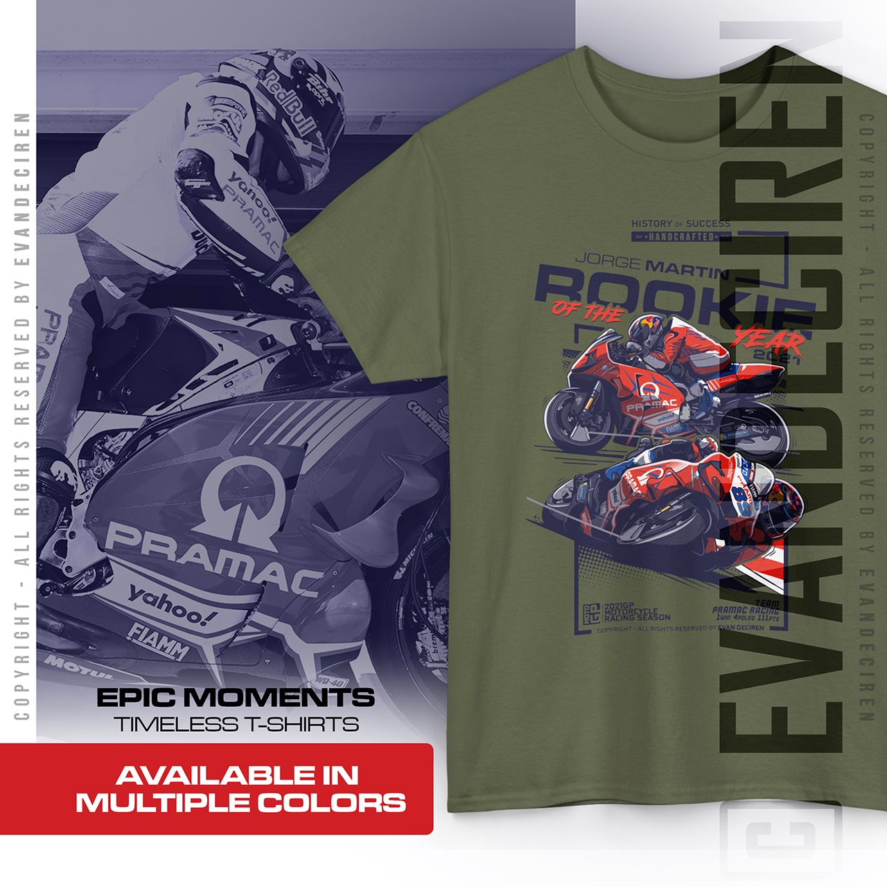 Jorge Martin 2021 | Rookie of the Year product thumbnail image