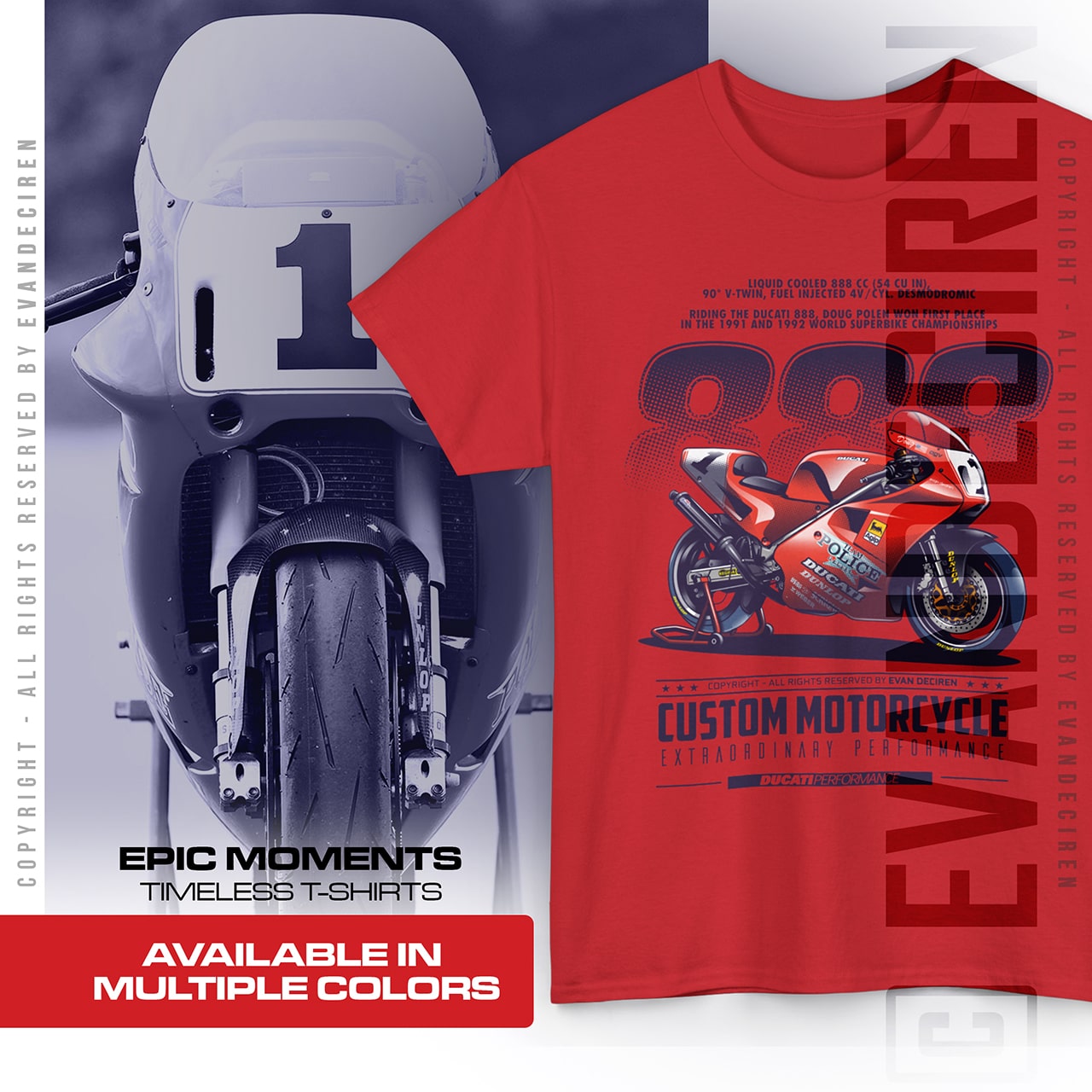 Ducati 888 | Doug Polen product thumbnail image